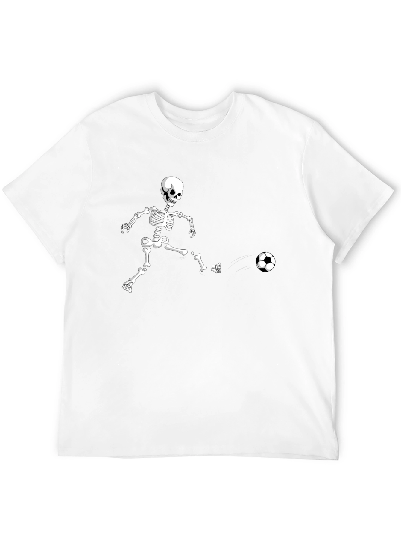 Skeleton Soccer Player T-Shirt