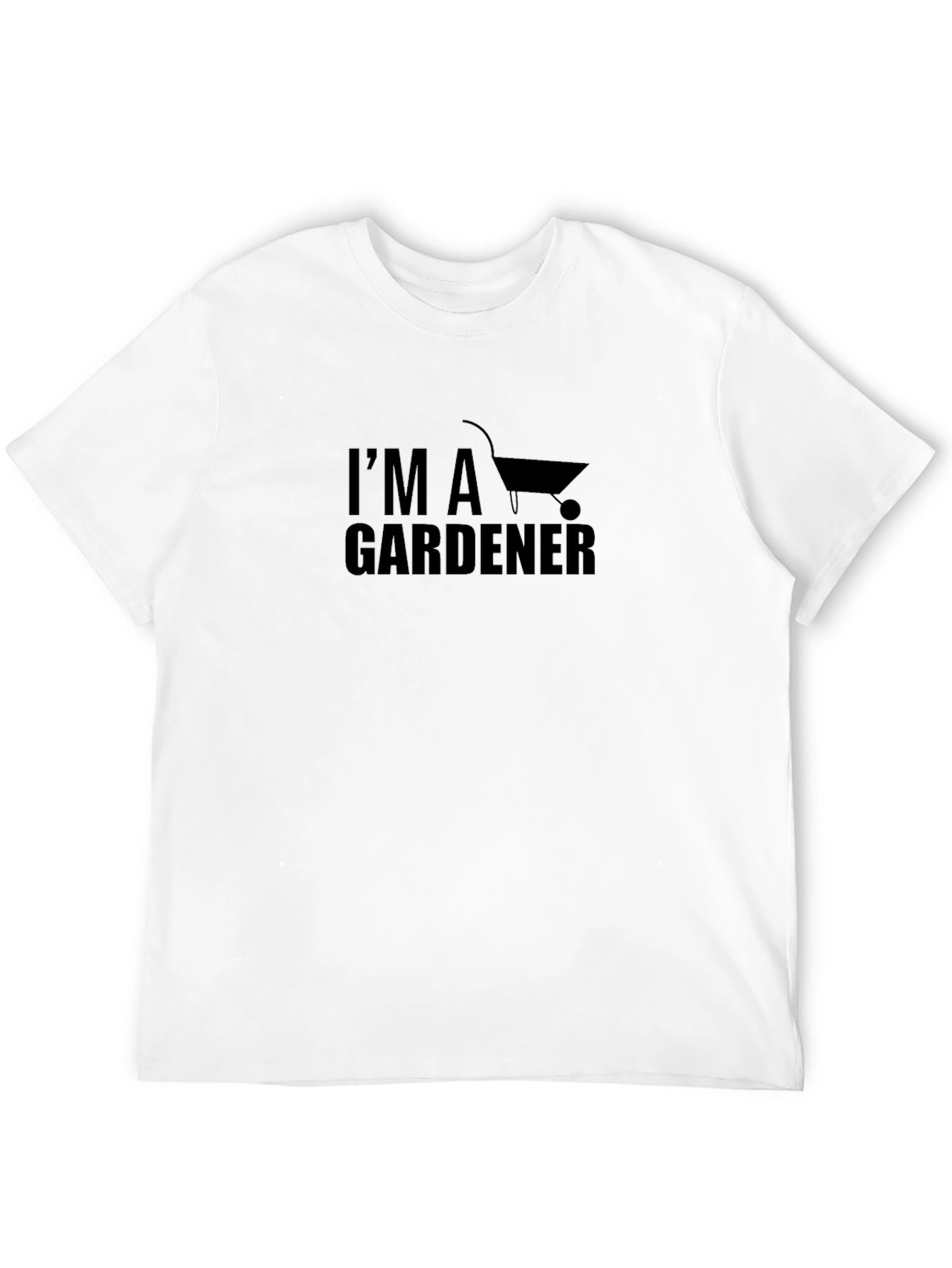 Im A Gardener Graphic Tee - Black Cotton T-Shirt