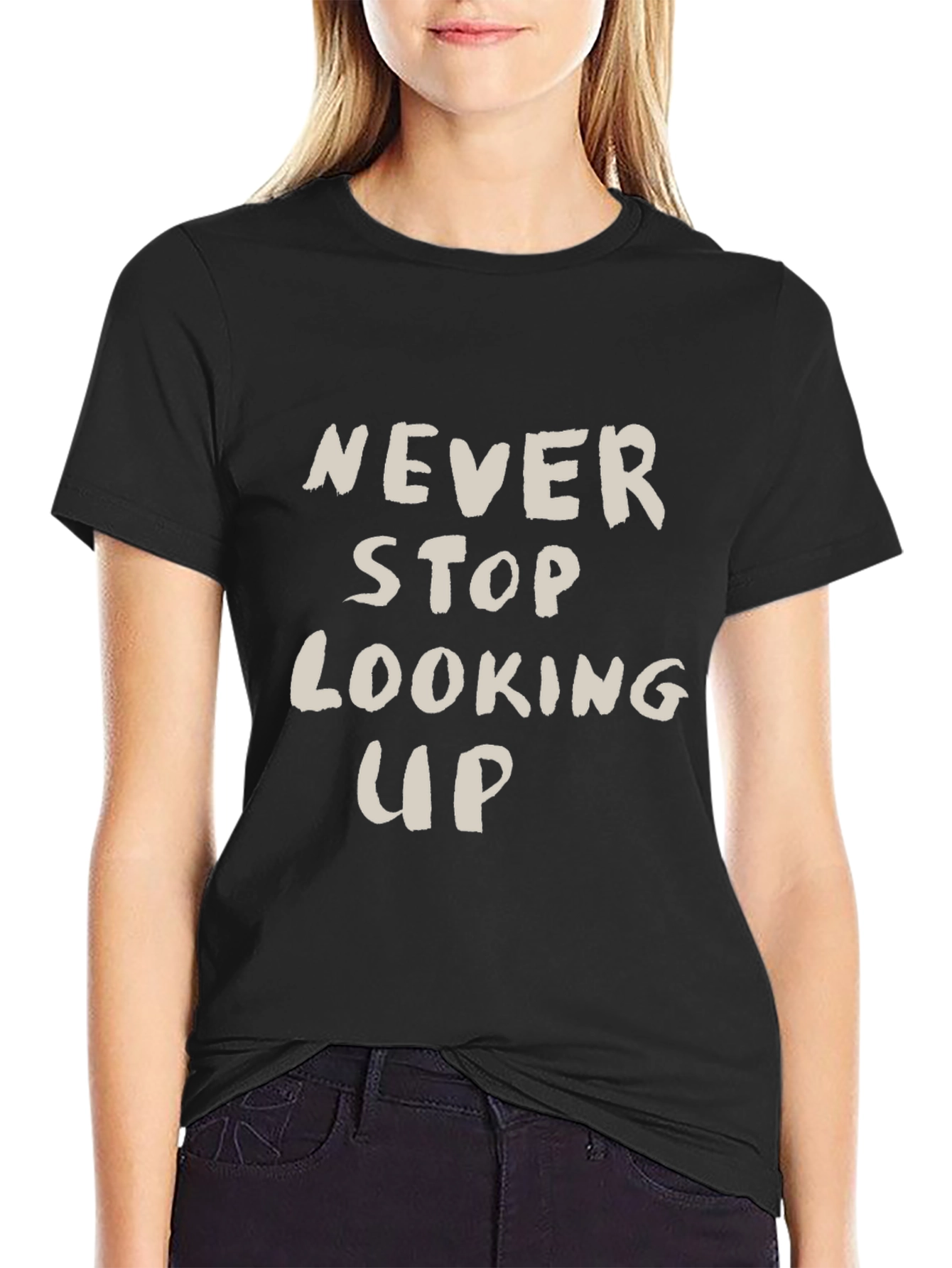 Never Stop Looking Up Graphic T-Shirt