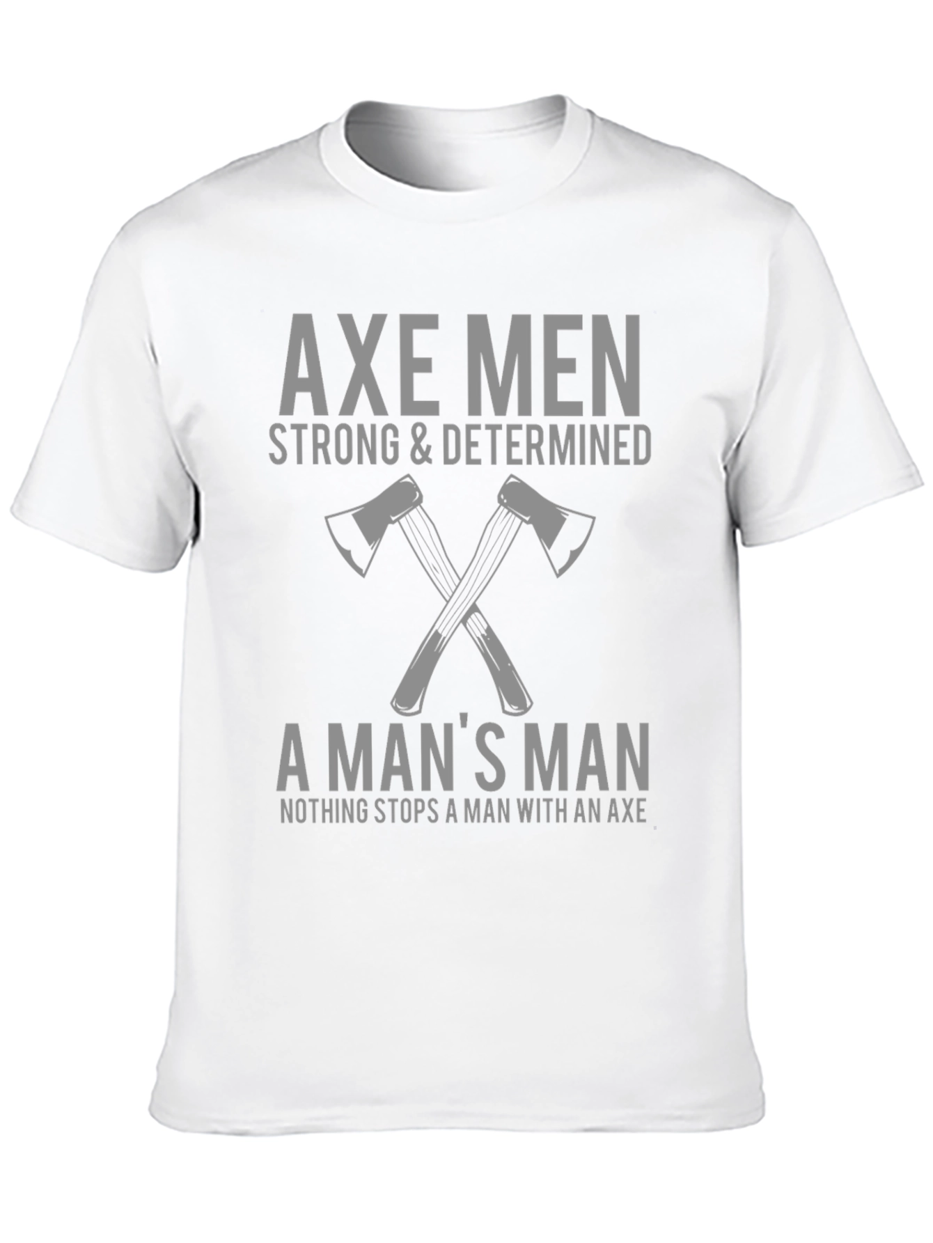 Axe Men Strong & Determined Graphic T-Shirt