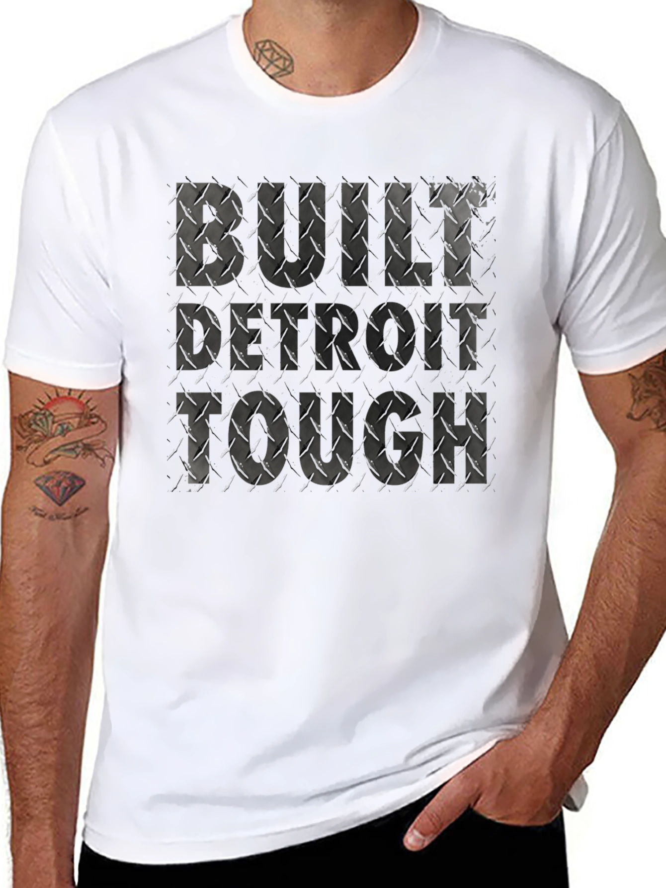 Built Detroit Tough Graphic Tee