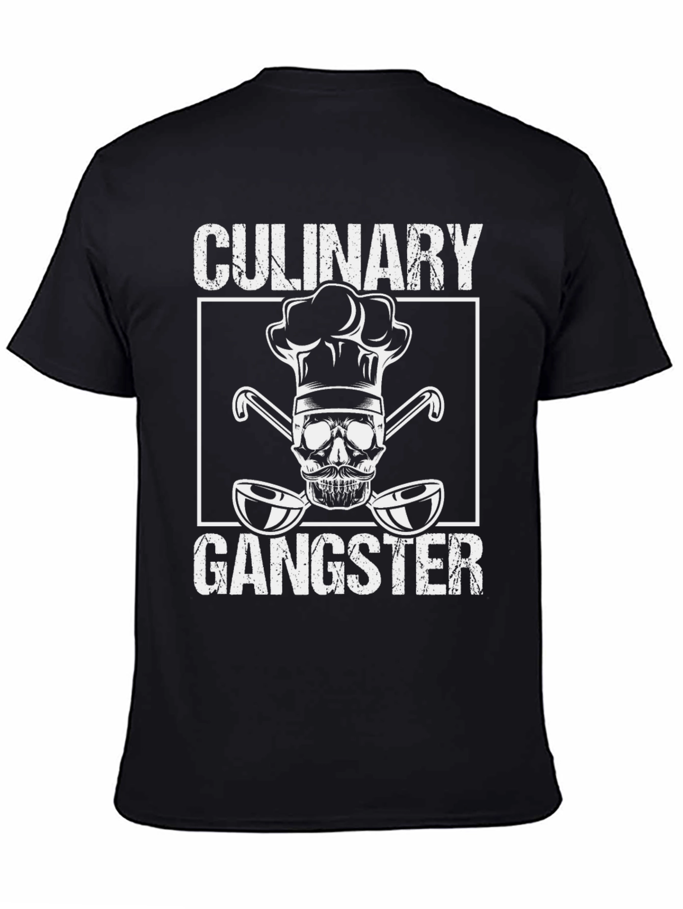 Culinary Gangster Black Graphic Tee