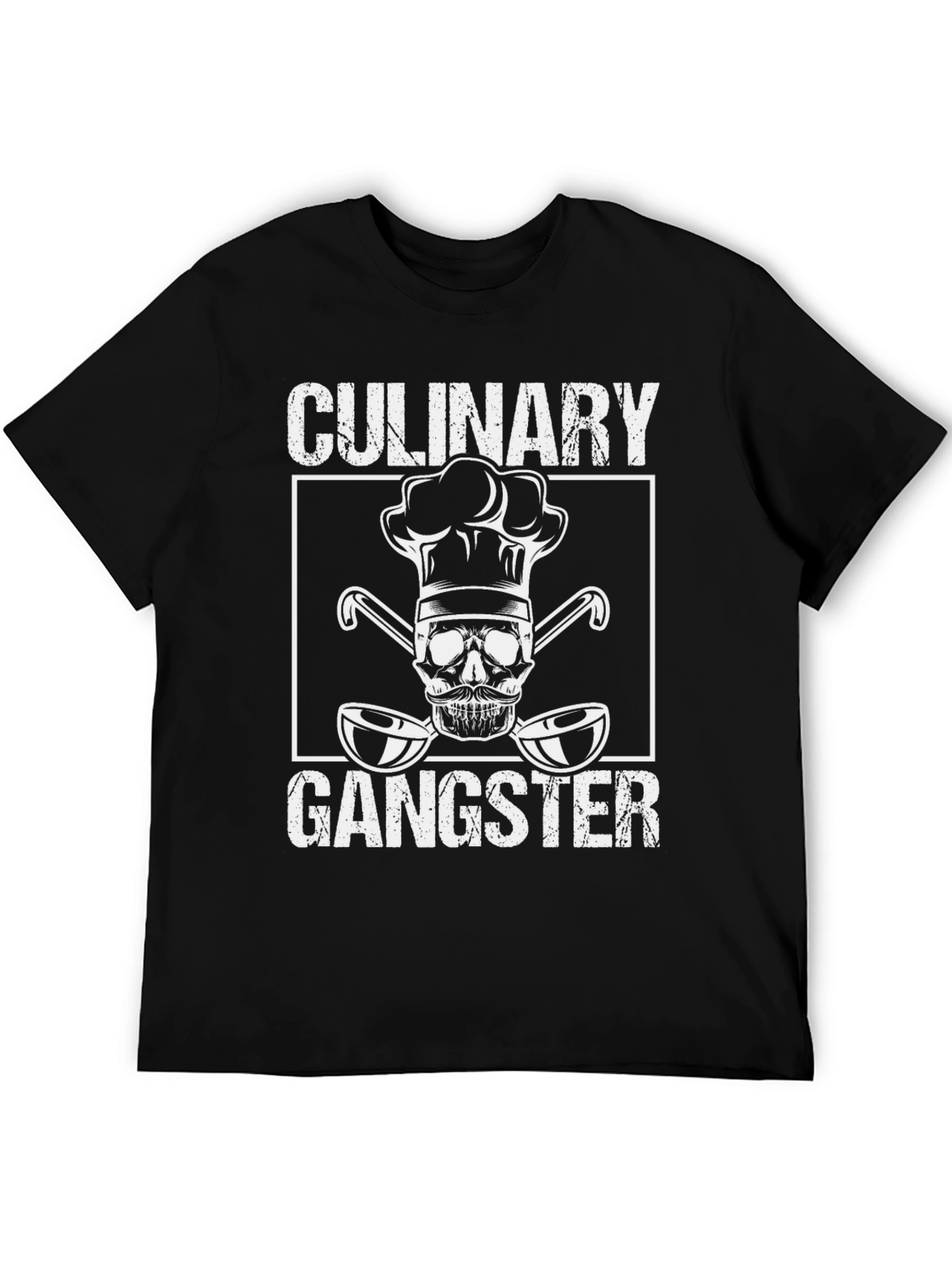 Culinary Gangster Black Graphic Tee
