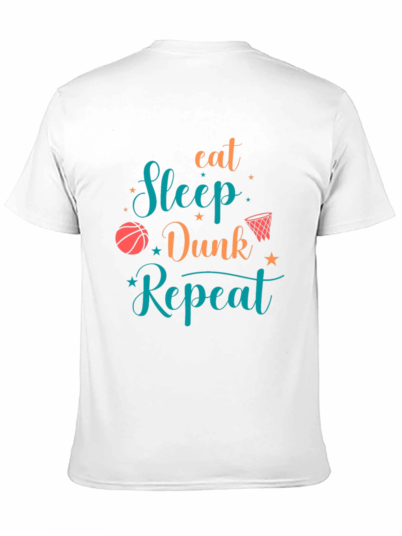 Eat Sleep Dunk Repeat Graphic Tee