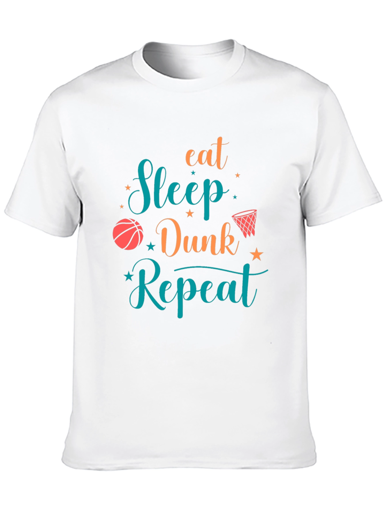 Eat Sleep Dunk Repeat Graphic Tee