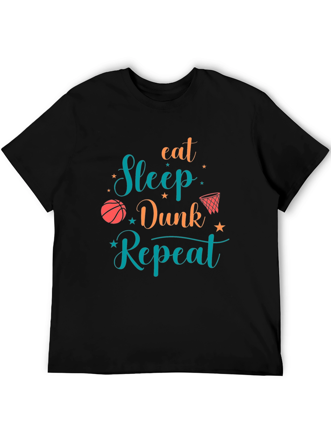 Eat Sleep Dunk Repeat Graphic Tee