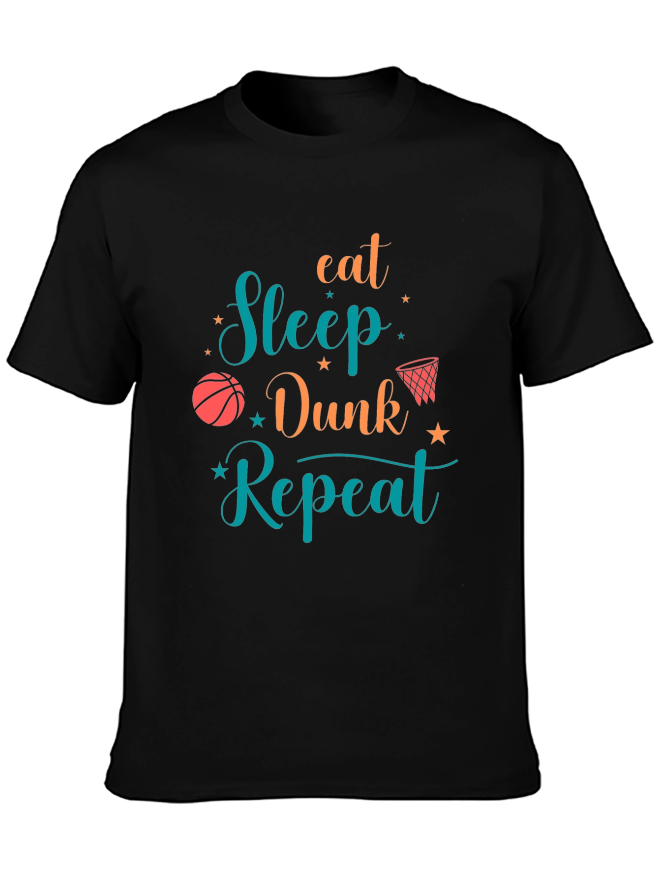 Eat Sleep Dunk Repeat Graphic Tee