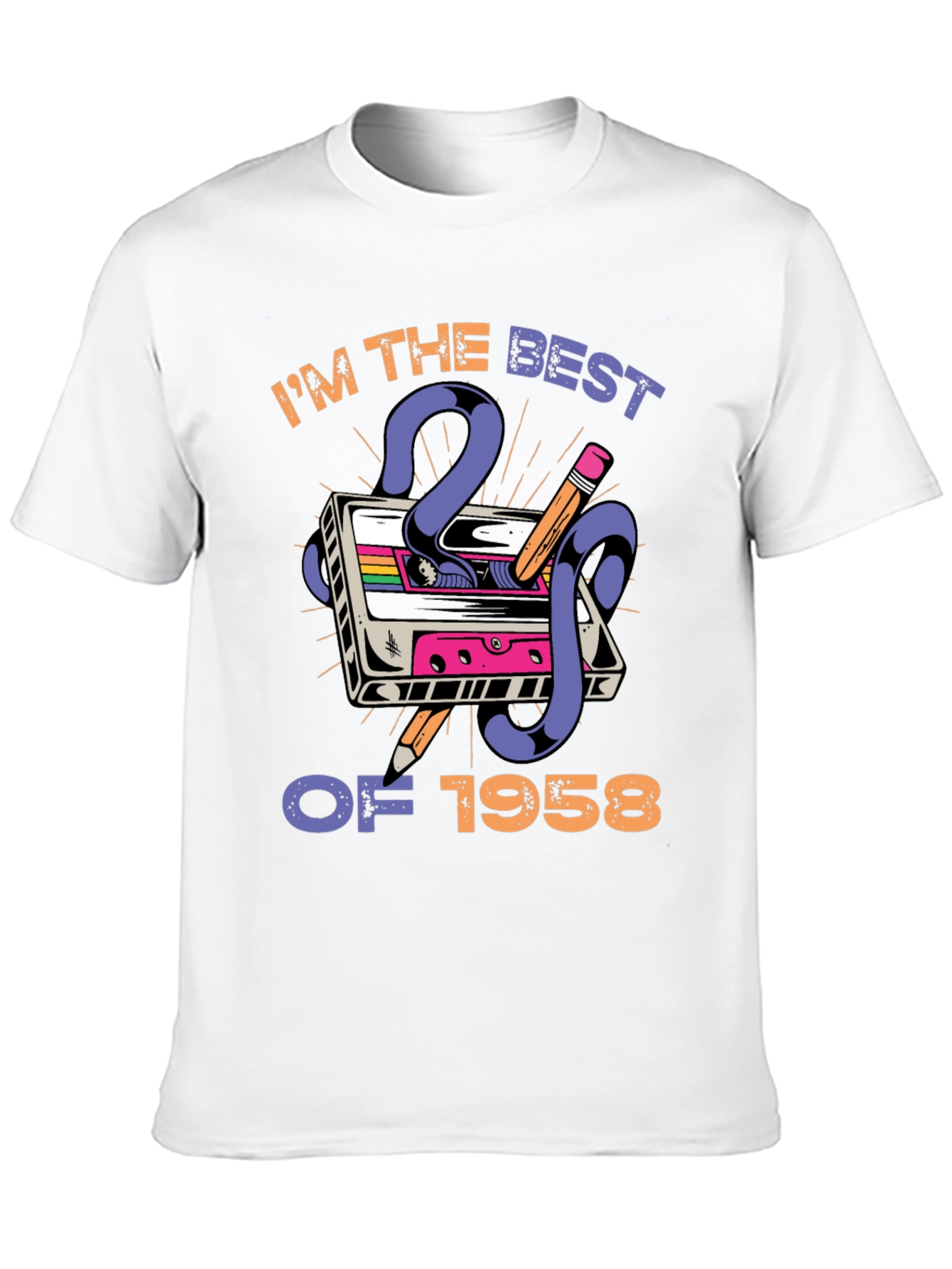Best of 1958 Cassette Tape T-Shirt