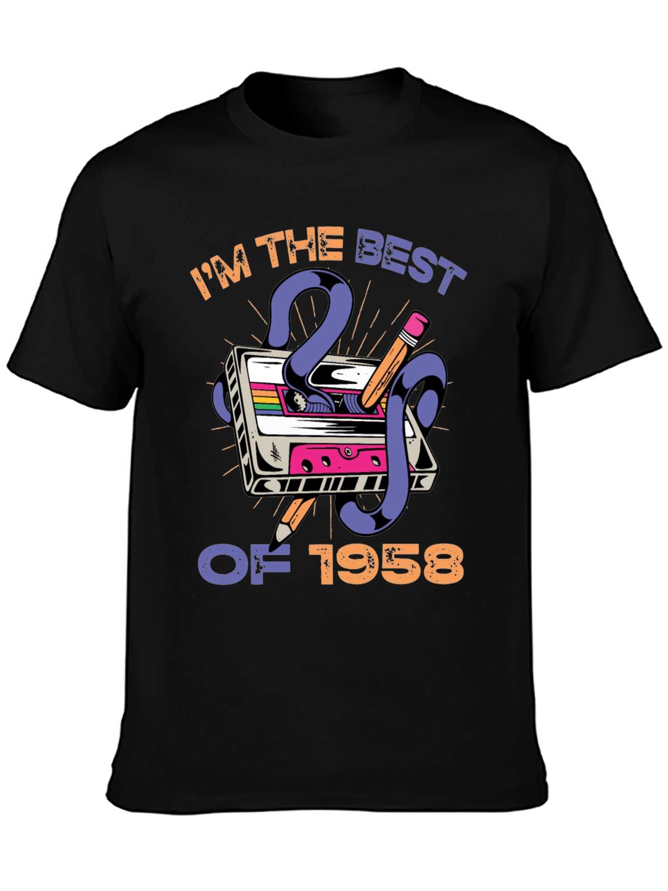 Best of 1958 Cassette Tape T-Shirt