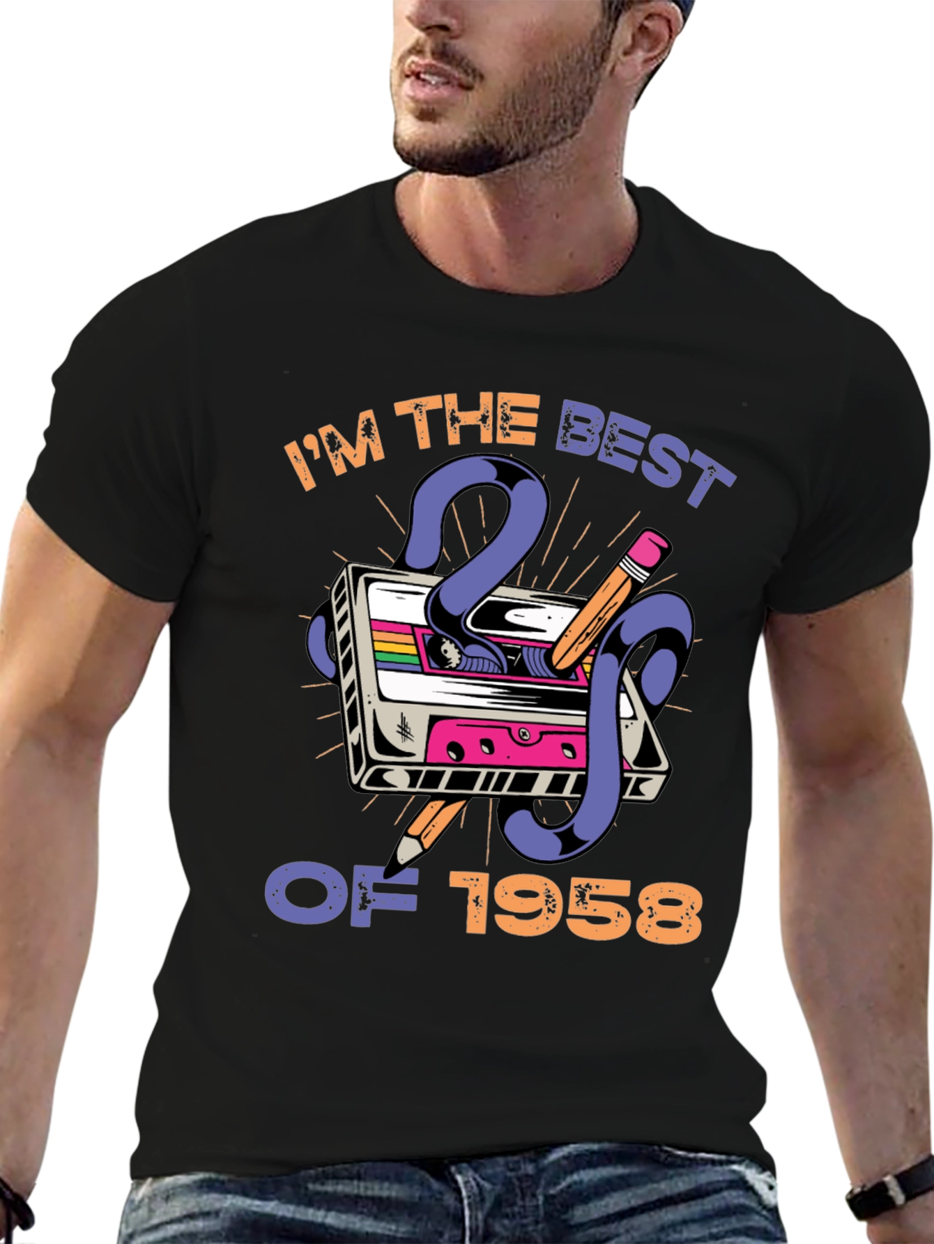 Best of 1958 Cassette Tape T-Shirt