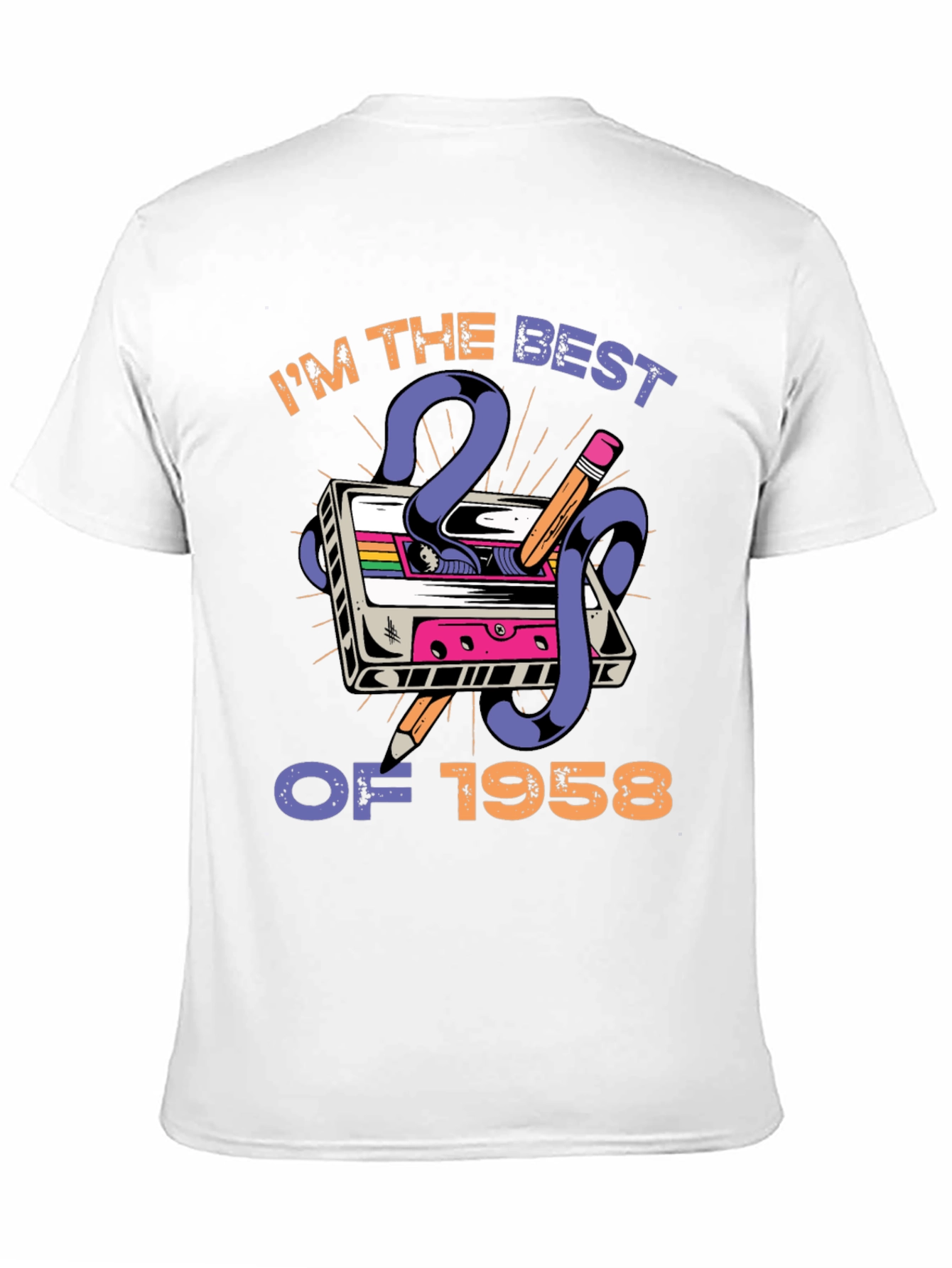 Best of 1958 Cassette Tape T-Shirt