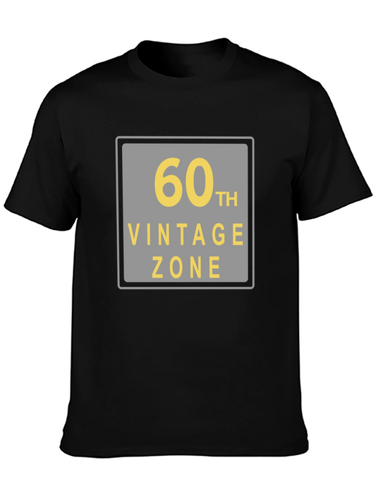 60th Vintage Zone T-Shirt - Retro Birthday Gift
