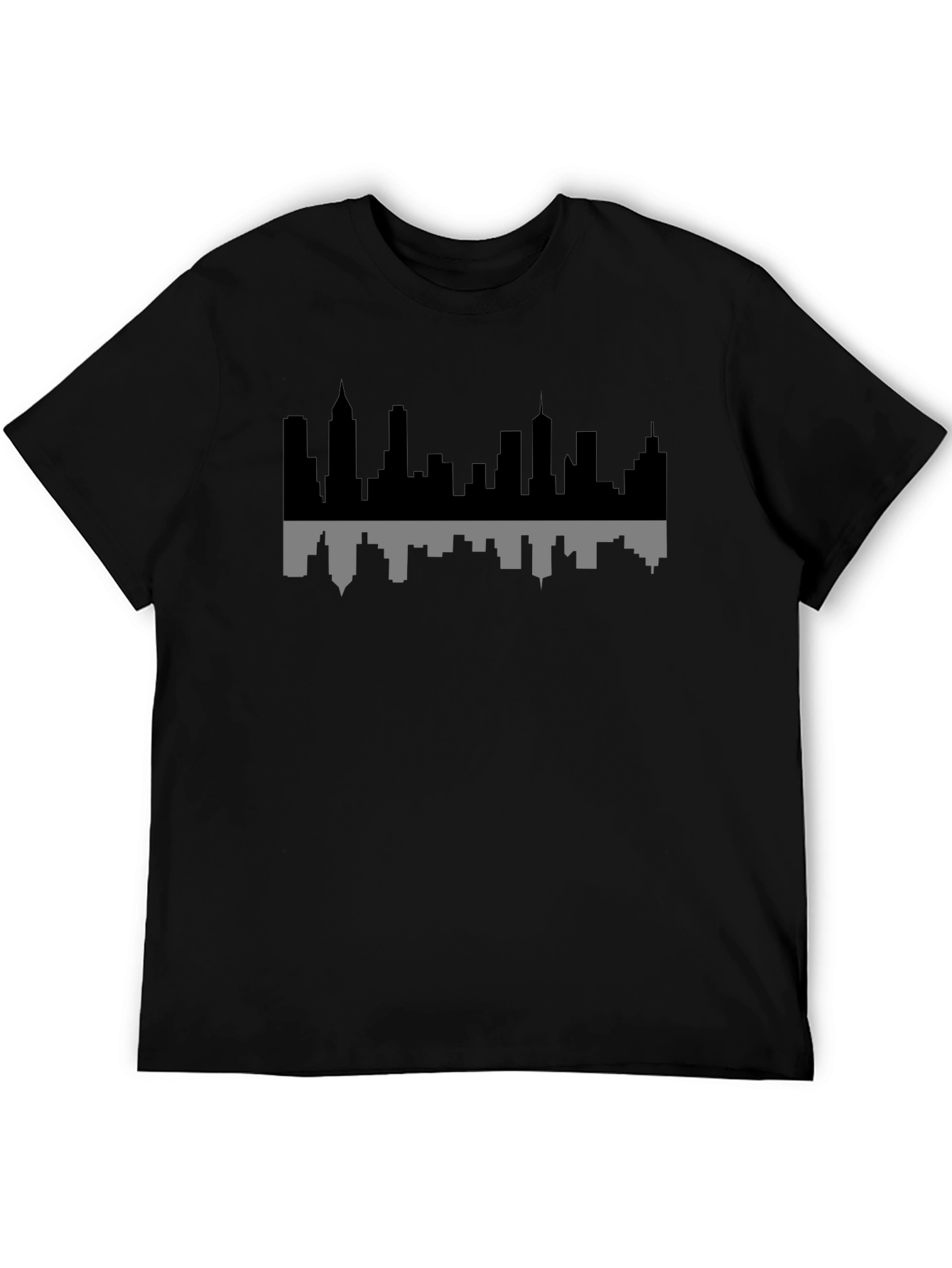Cityscape Reflection Graphic Tee