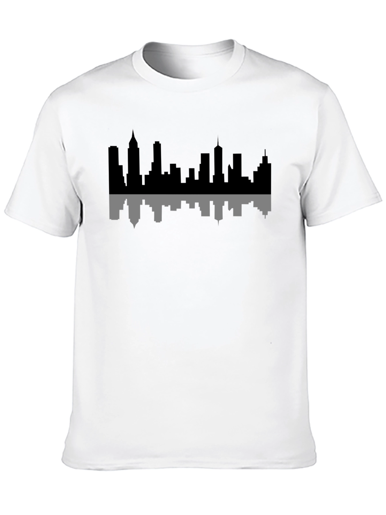 Cityscape Reflection Graphic Tee