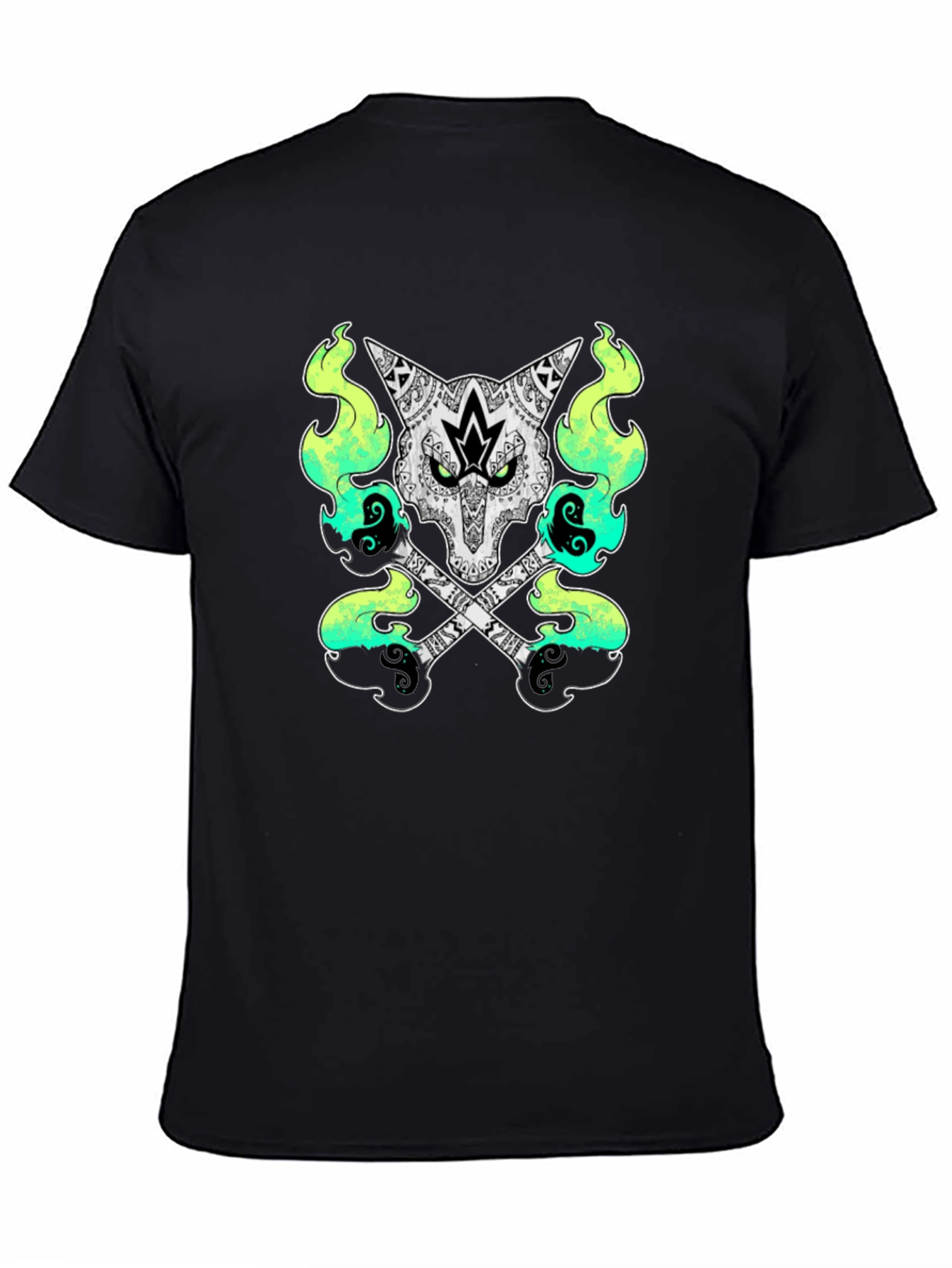 Skull & Guitars Graphic T-Shirt