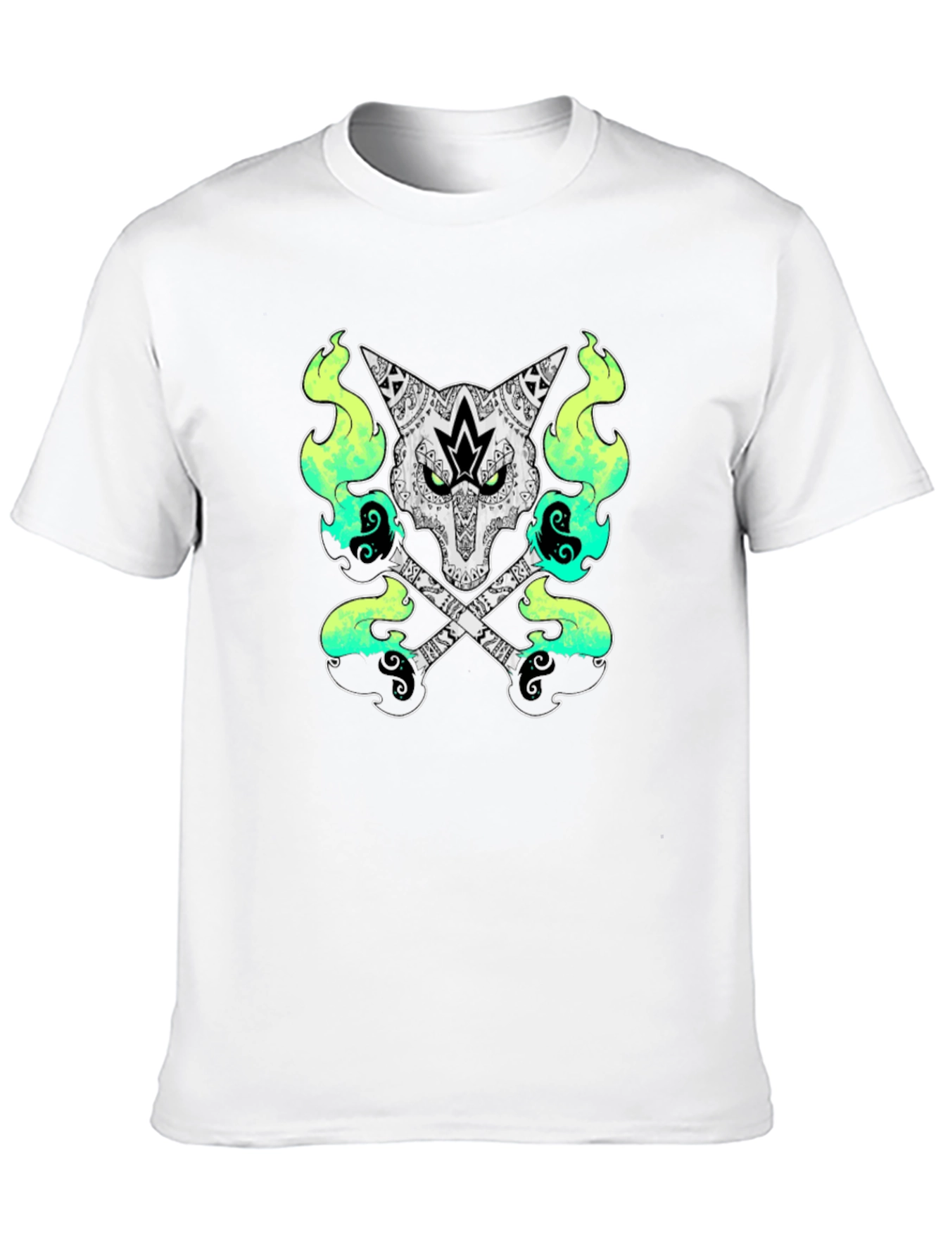 Skull & Guitars Graphic T-Shirt