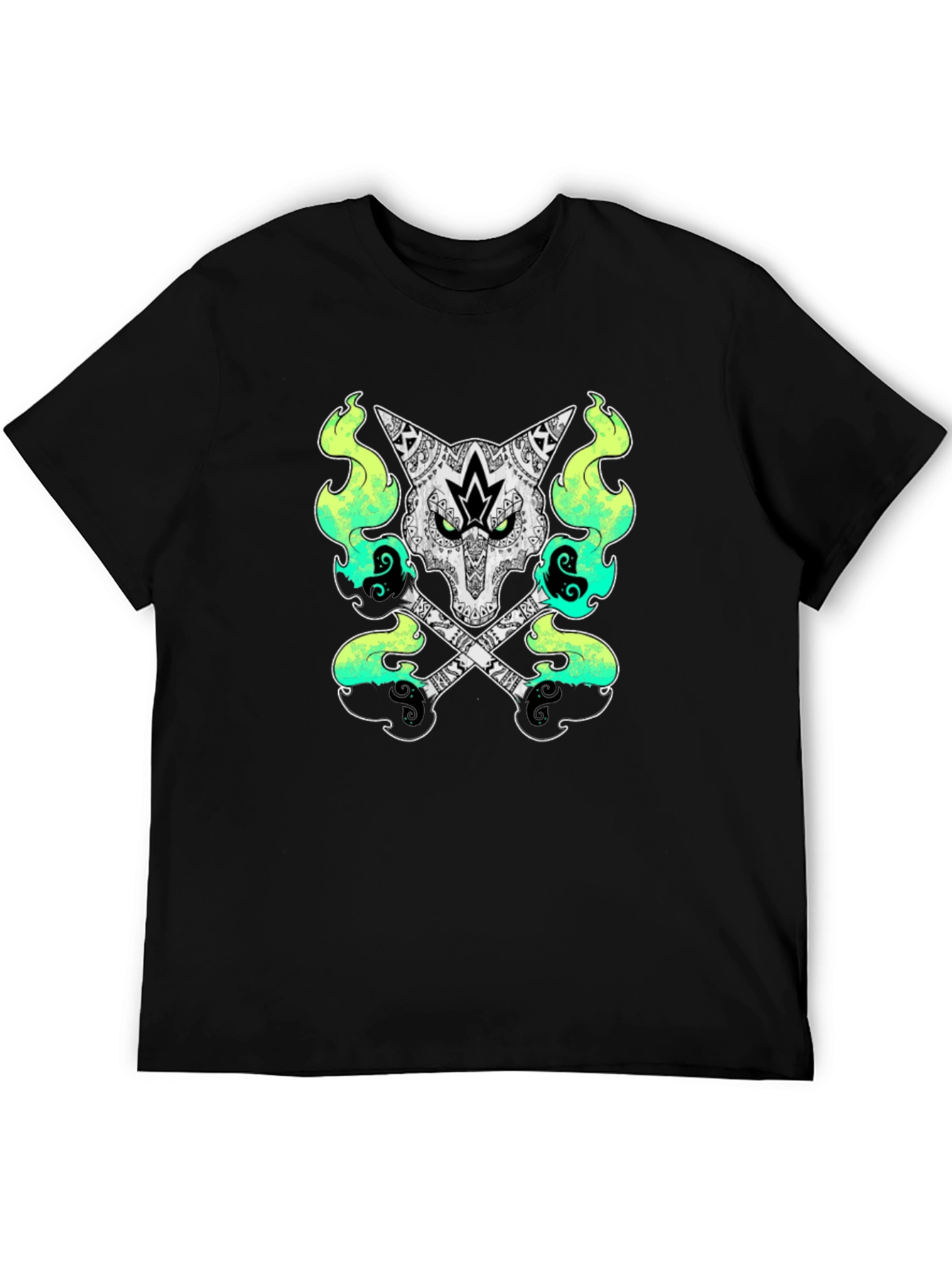 Skull & Guitars Graphic T-Shirt