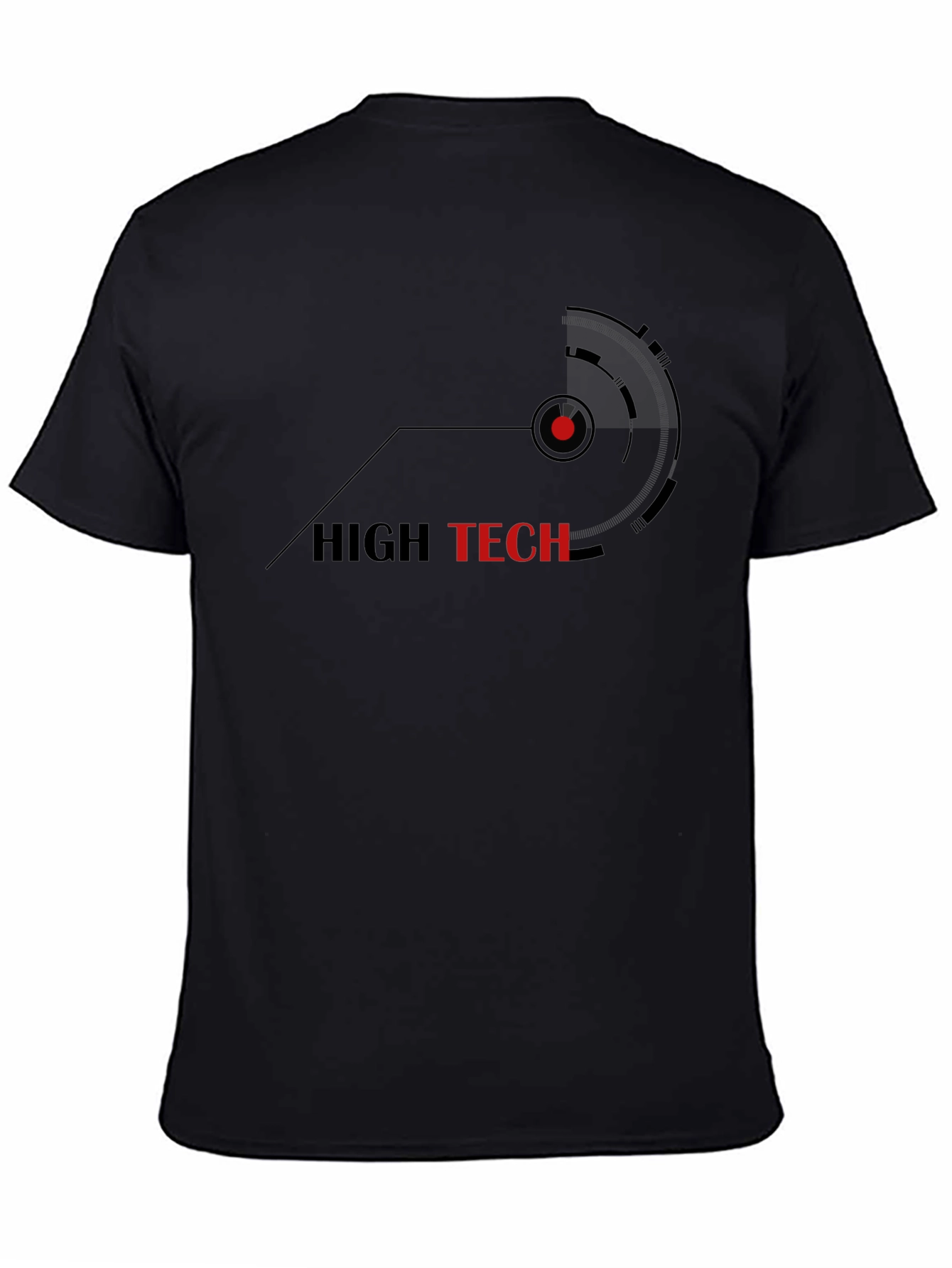 High Tech Graphic Tee - Modern Style