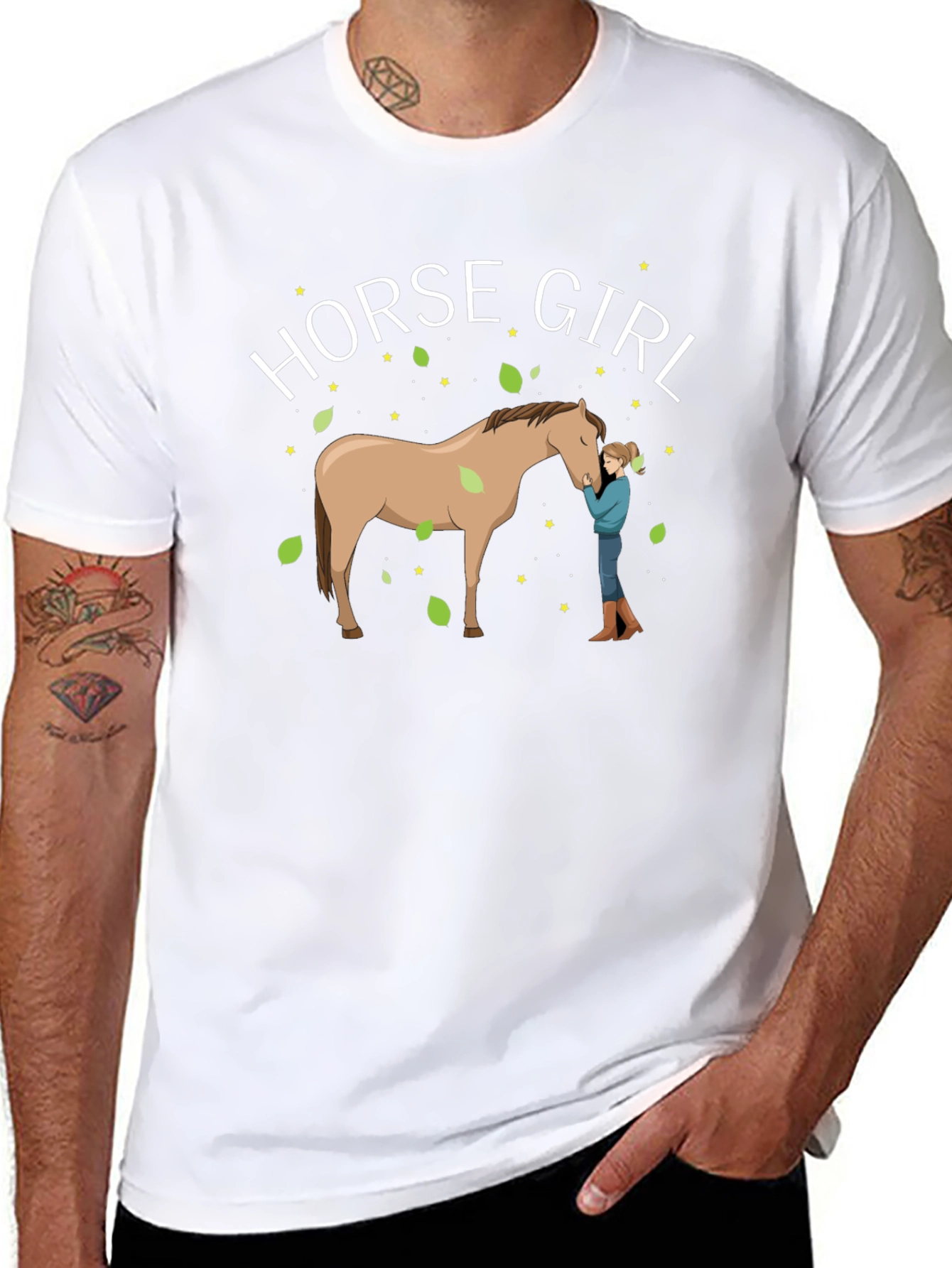 Horse Girl T-Shirt: Equestrian Lover Tee