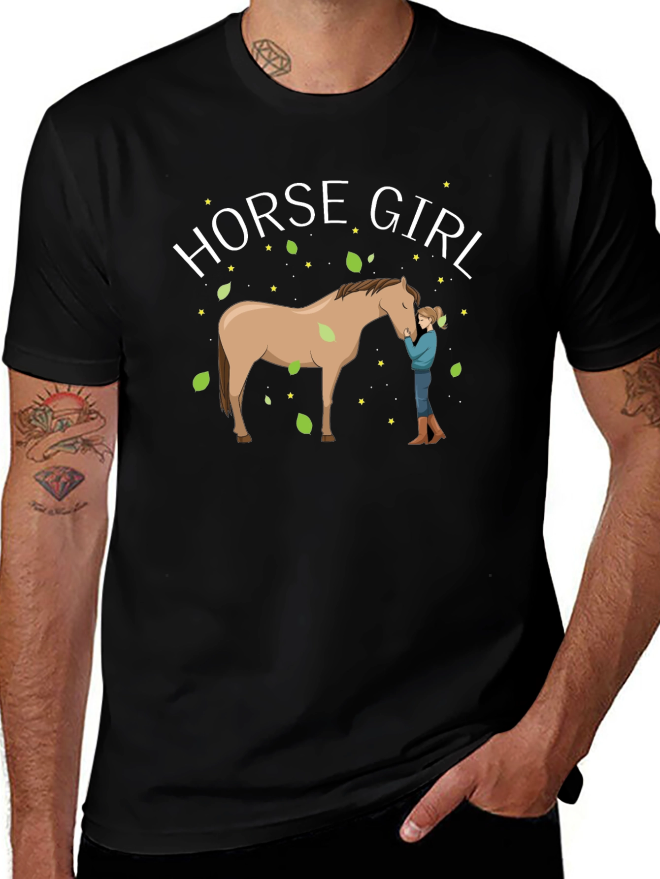 Horse Girl T-Shirt: Equestrian Lover Tee