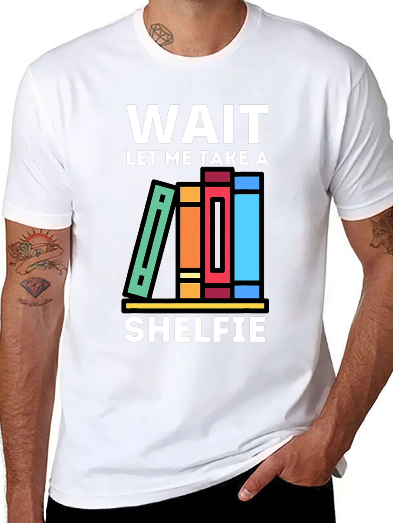 Wait Let Me Take a Shelfie T-Shirt