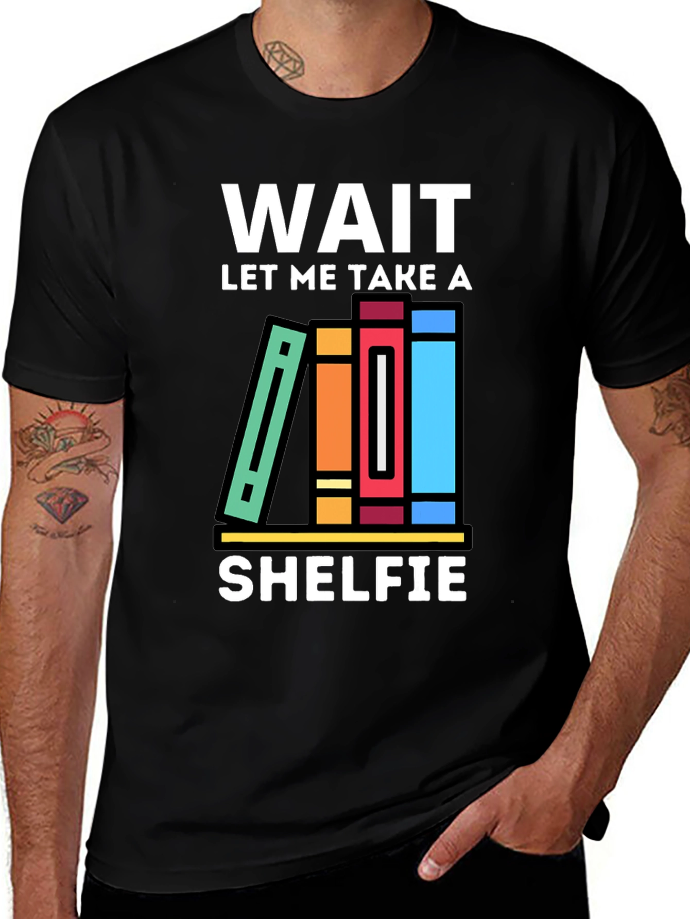 Wait Let Me Take a Shelfie T-Shirt