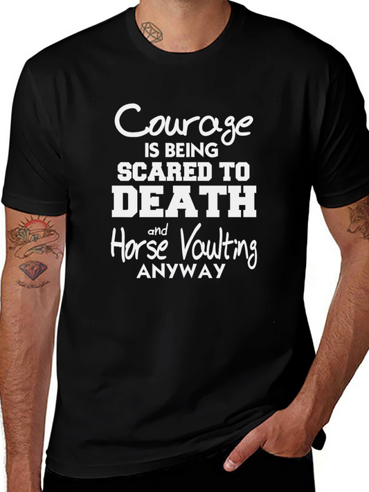 Courage Horse Vaulting T-Shirt