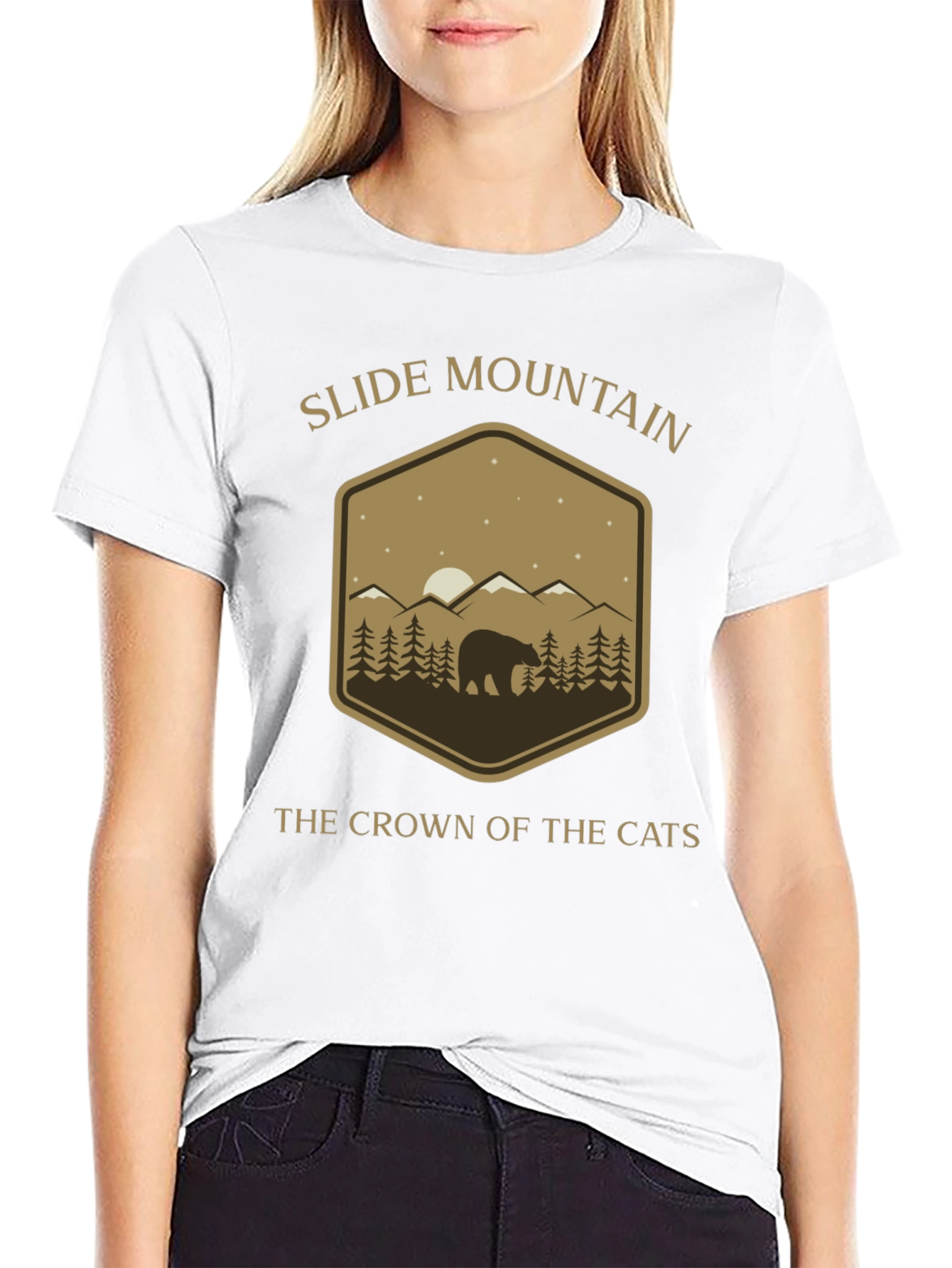 Slide Mountain Graphic Tee - Catskill Bear