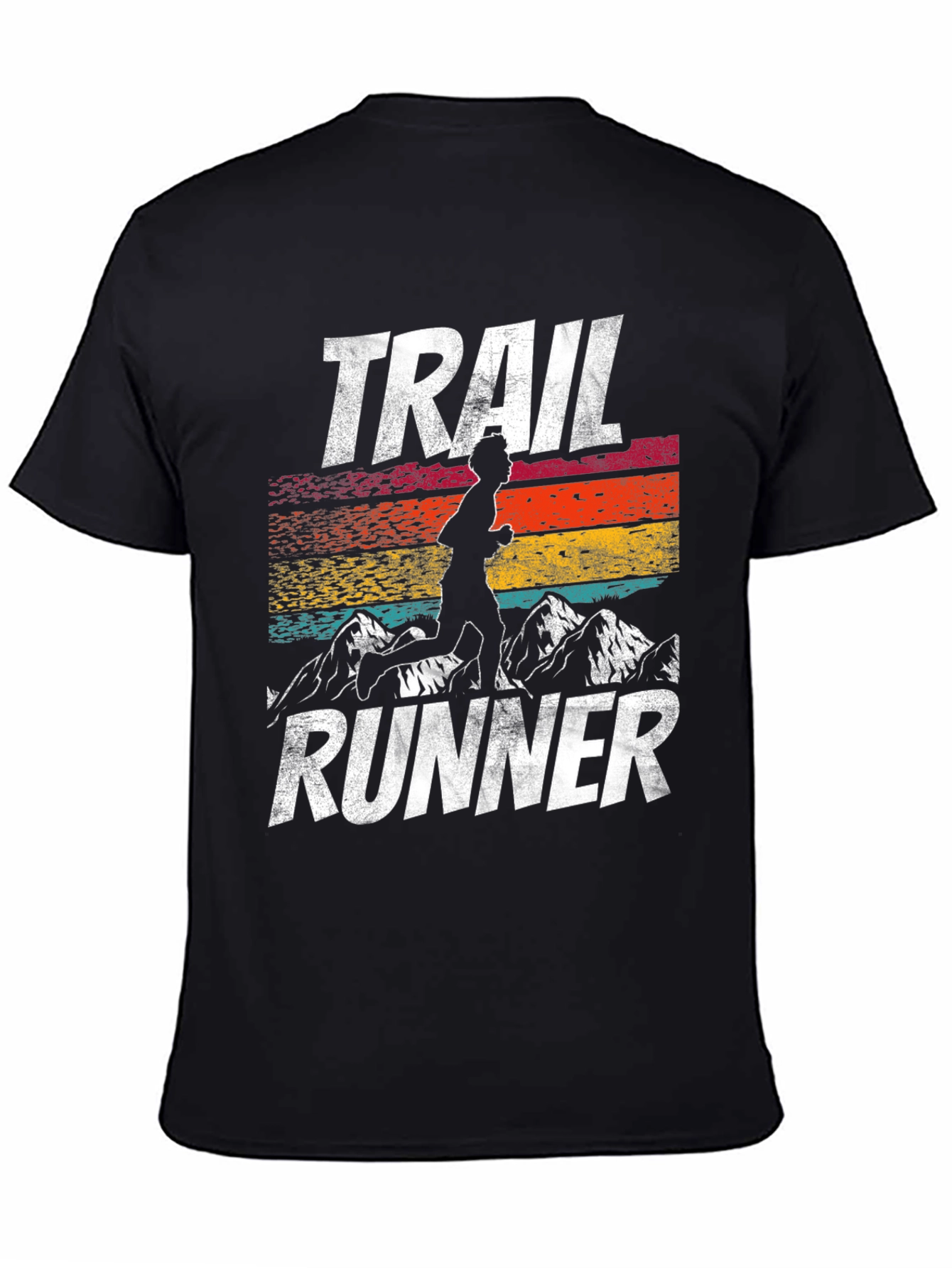Trail Runner Graphic Tee - Retro Style