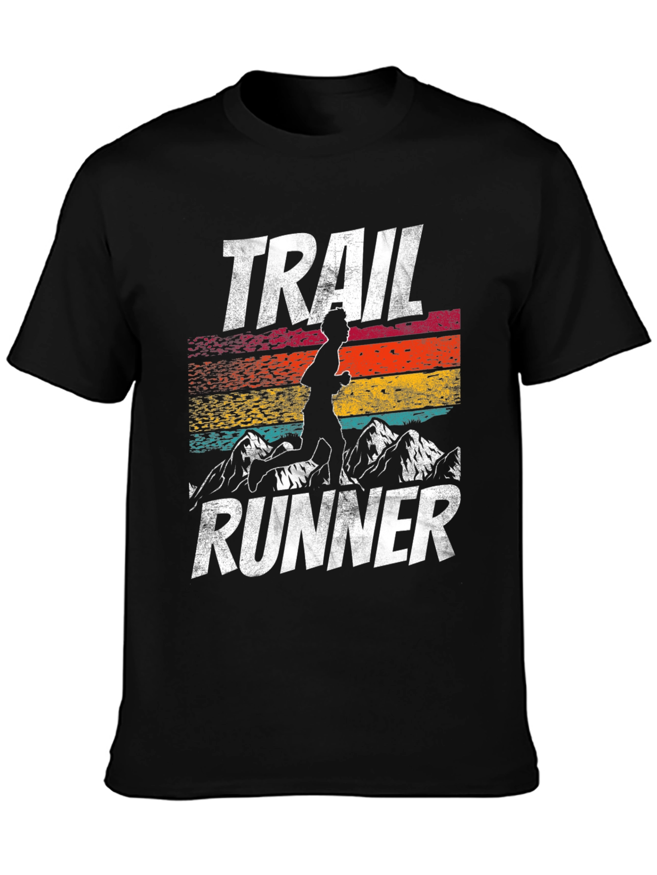 Trail Runner Graphic Tee - Retro Style