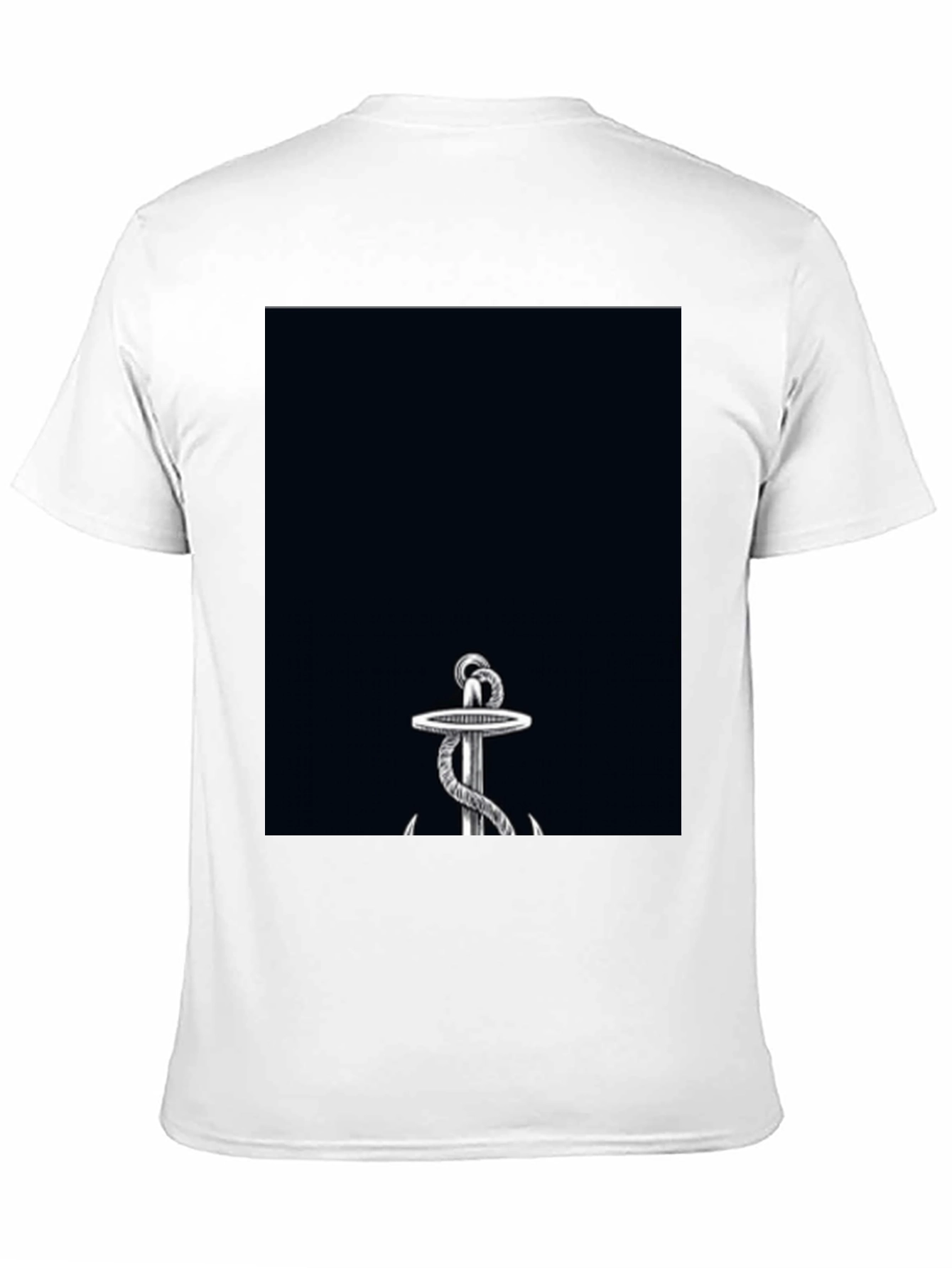 Anchor Graphic Black T-Shirt