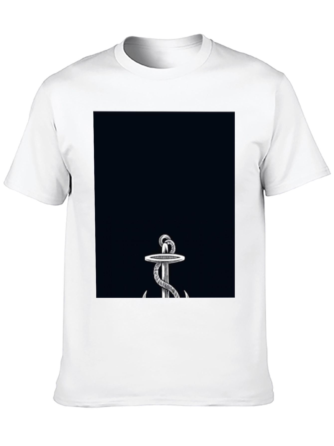 Anchor Graphic Black T-Shirt
