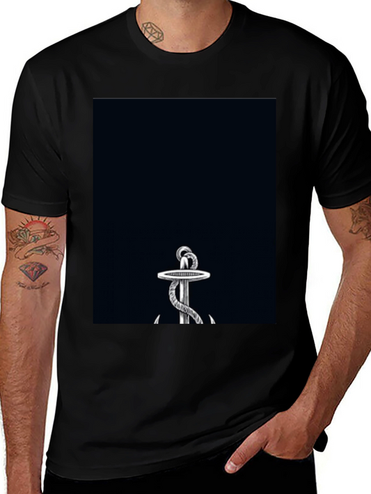 Anchor Graphic Black T-Shirt