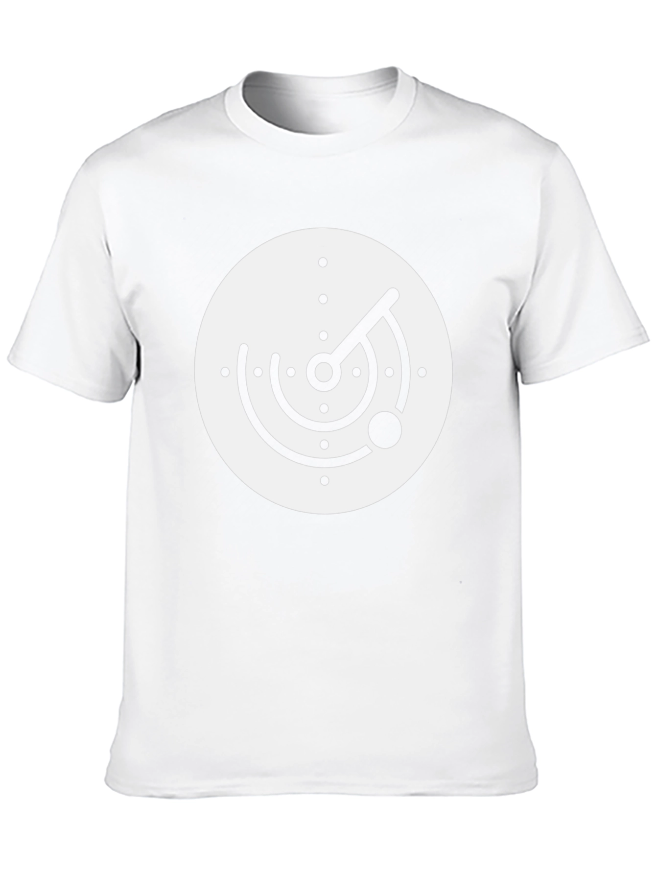 Radar Graphic T-Shirt - Retro Style