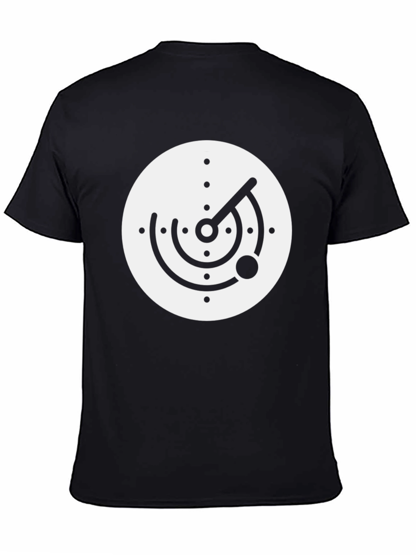 Radar Graphic T-Shirt - Retro Style