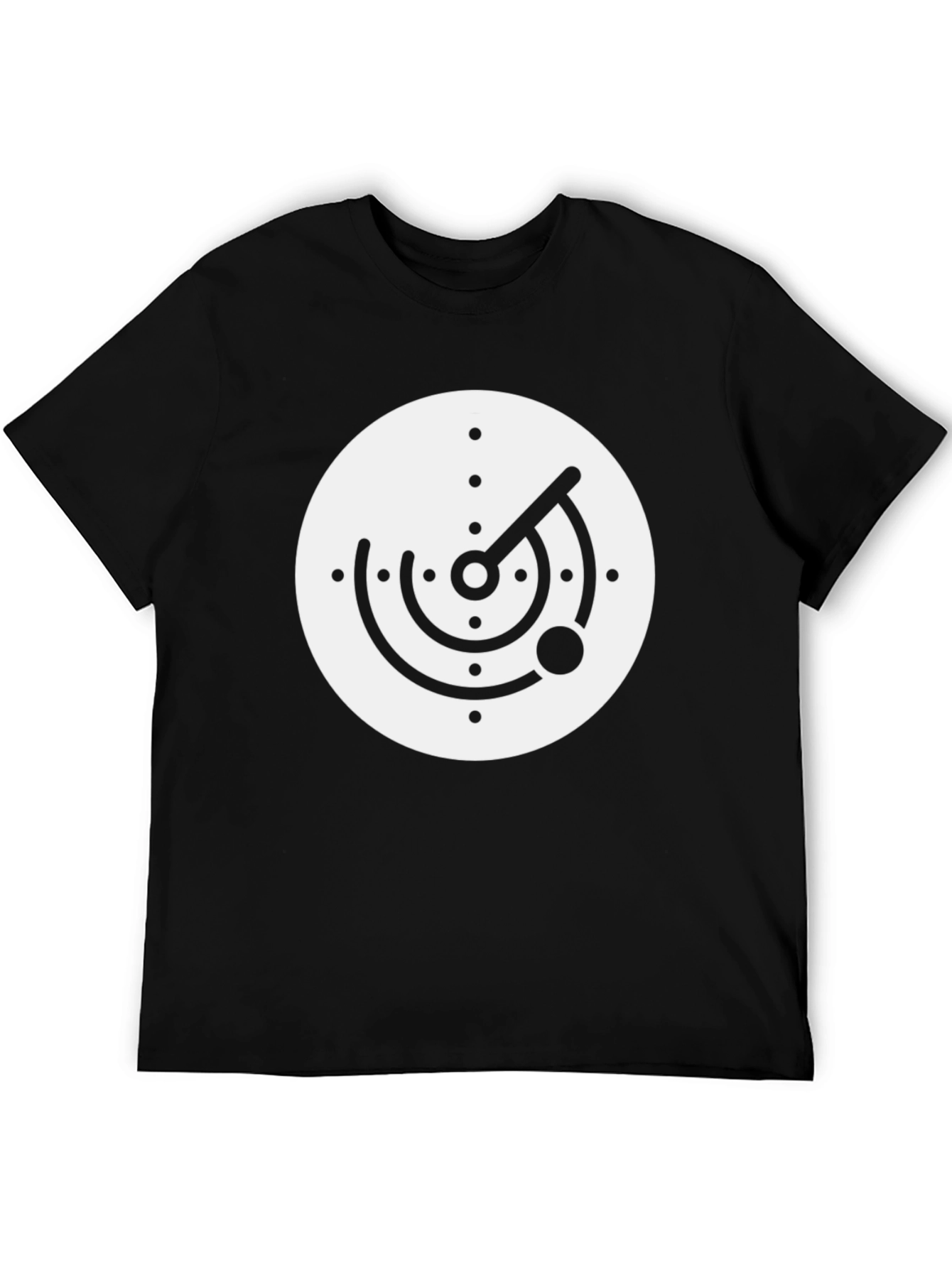 Radar Graphic T-Shirt - Retro Style