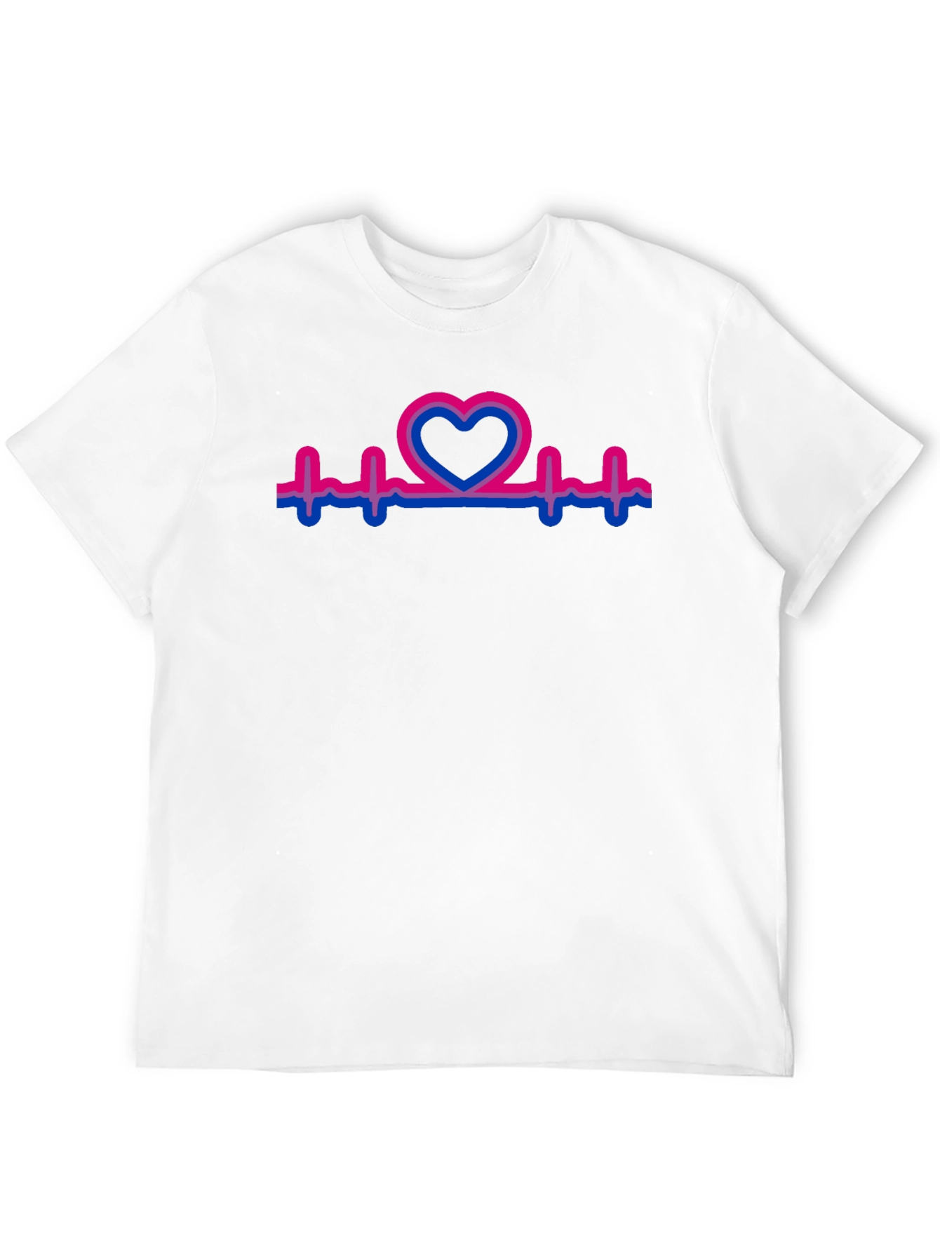 Bi Heartbeat Pride T-Shirt