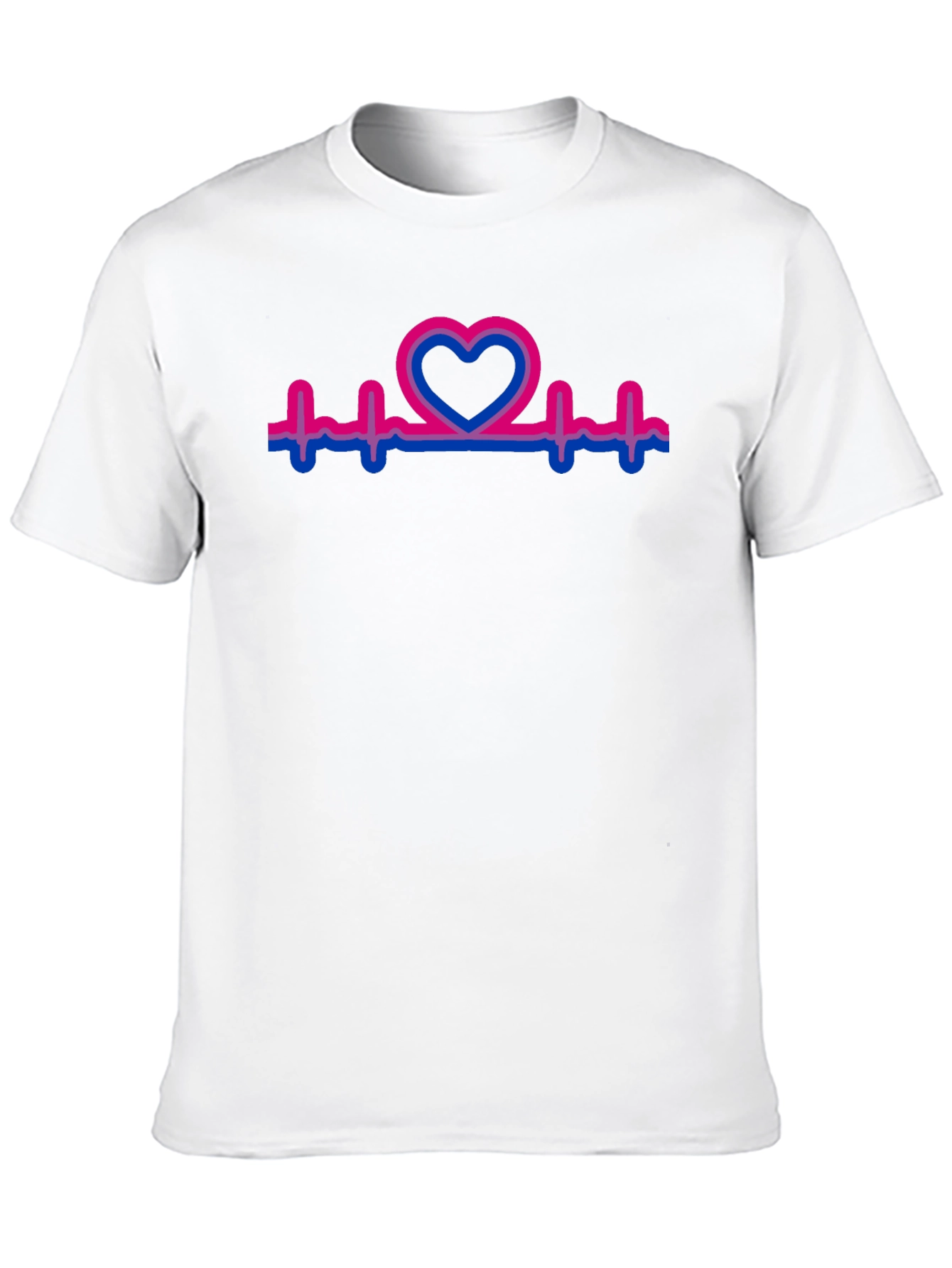 Bi Heartbeat Pride T-Shirt