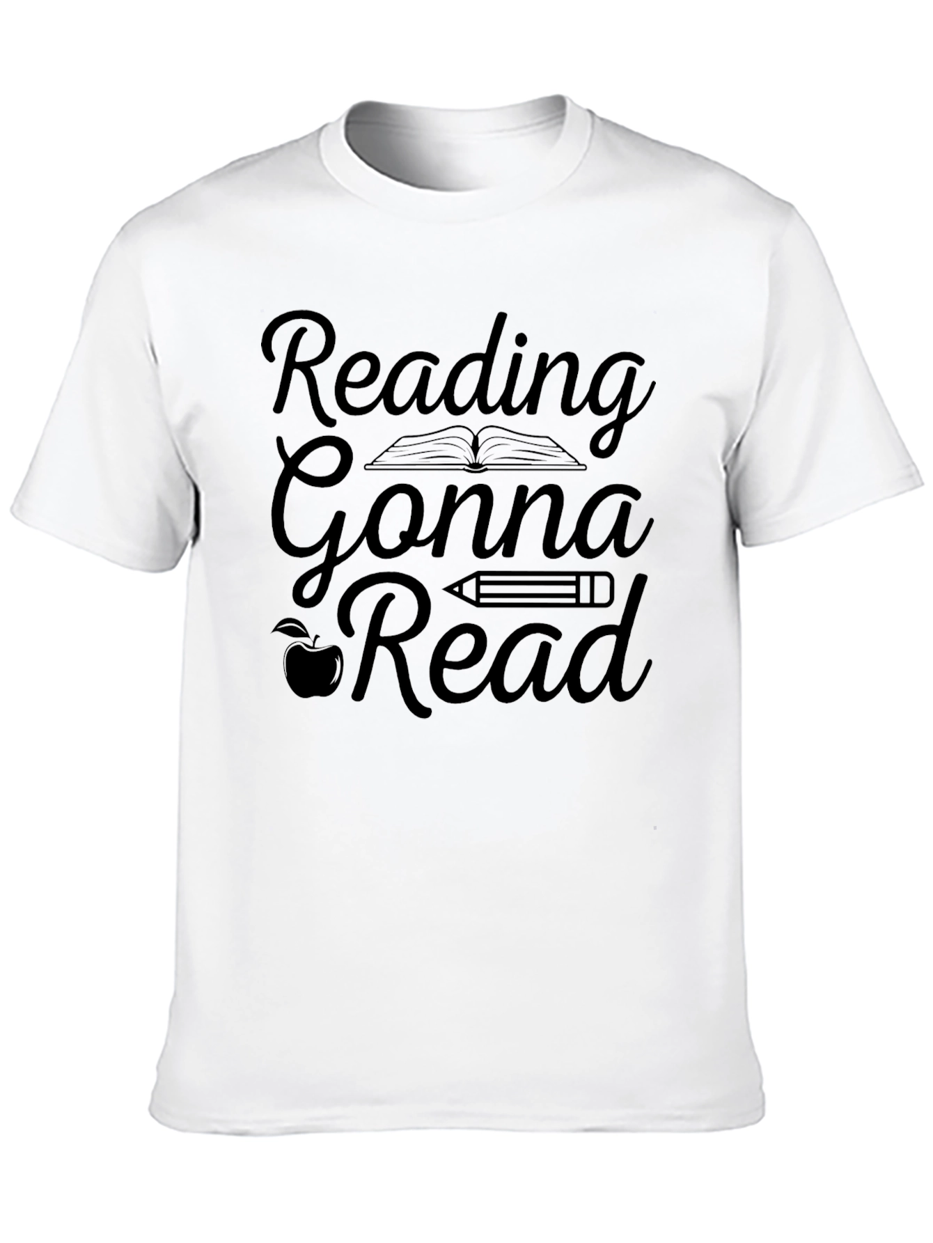 Reading Gonna Read Graphic Tee - Unisex Black T-Shirt