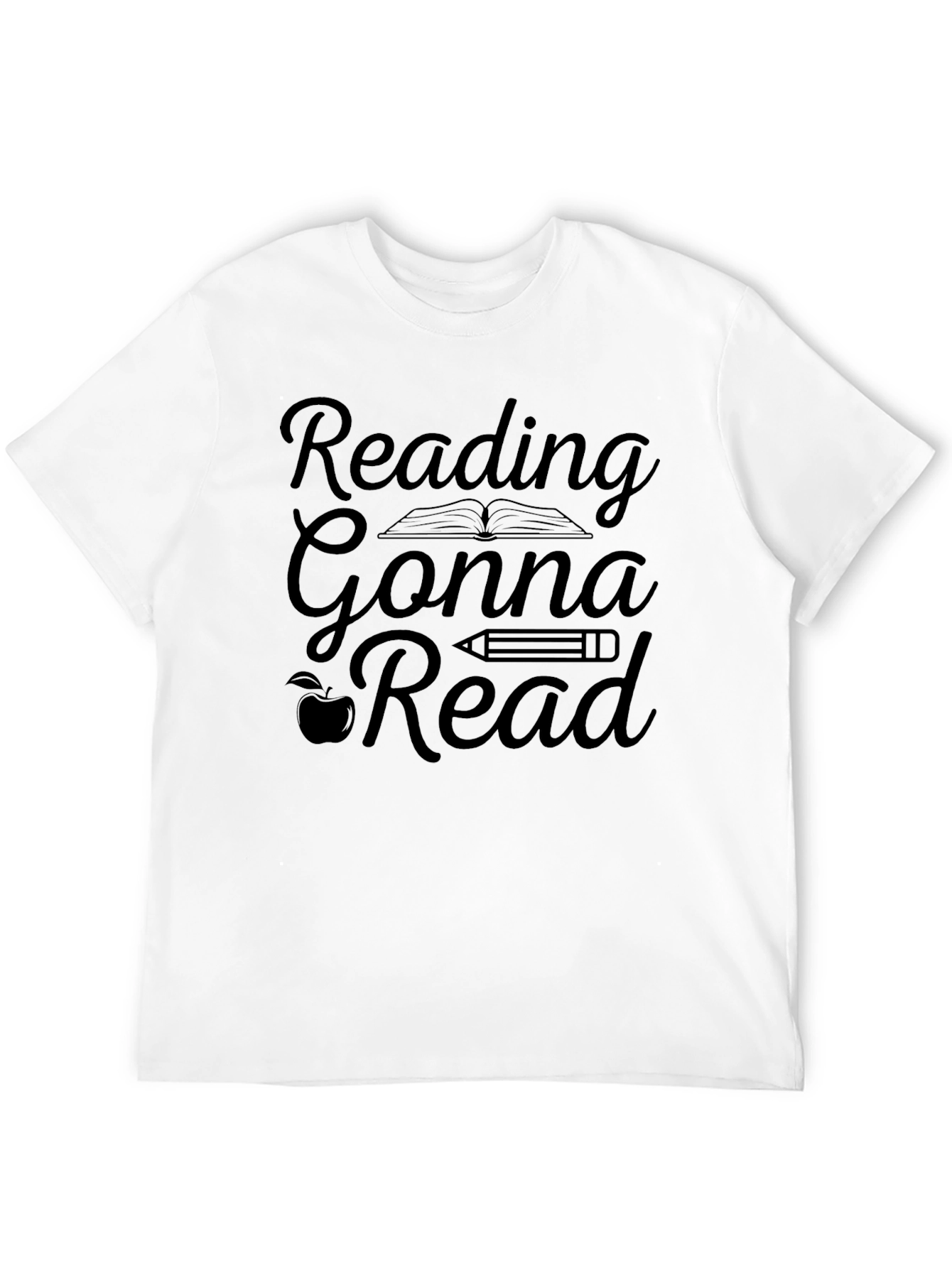 Reading Gonna Read Graphic Tee - Unisex Black T-Shirt