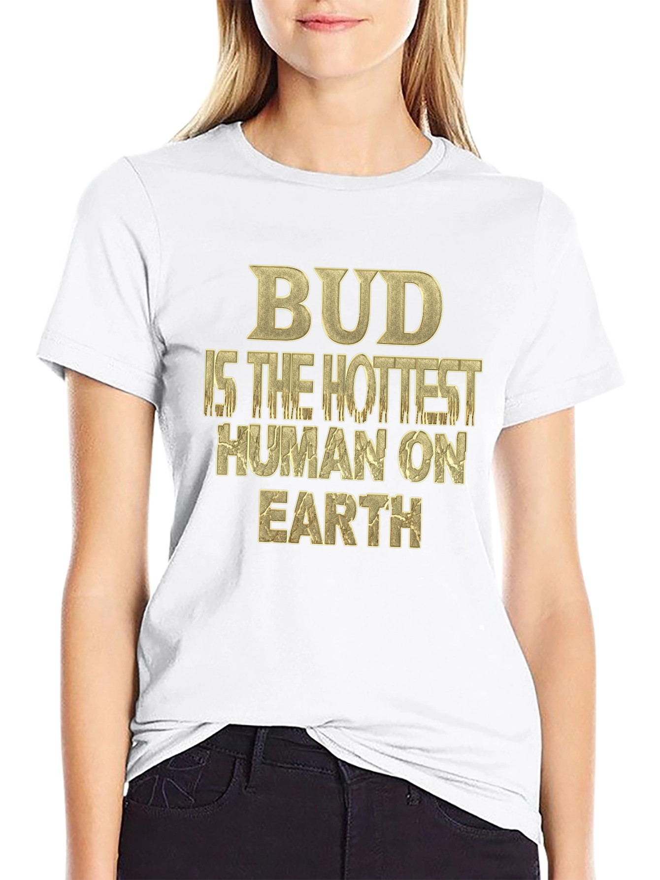 Bud Hottest Human T-Shirt - Unique Graphic Tee