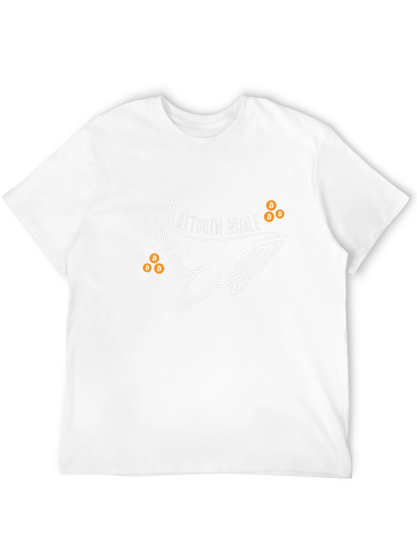 Bitcoin Whale Graphic Tee - Crypto Investor T-Shirt