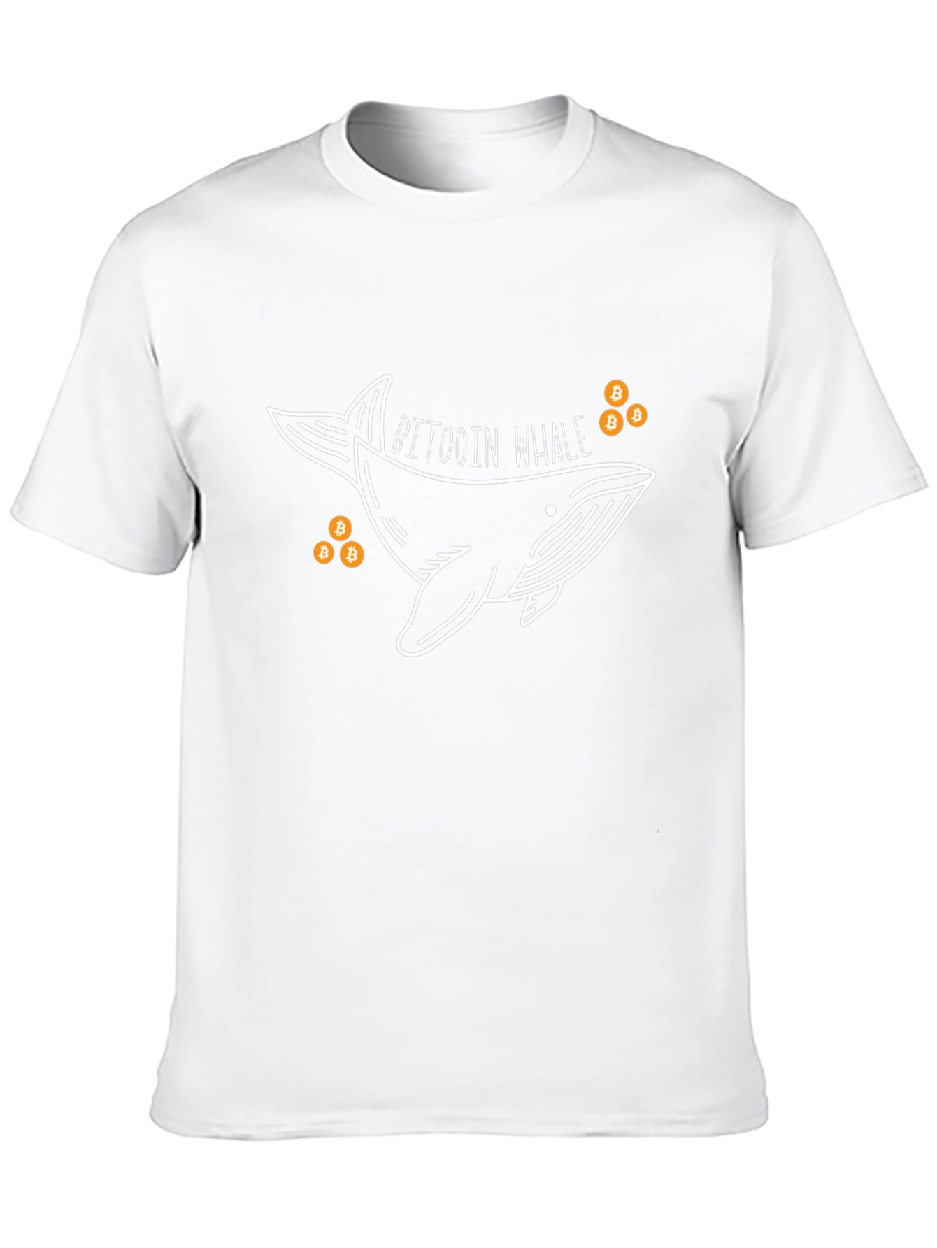 Bitcoin Whale Graphic Tee - Crypto Investor T-Shirt