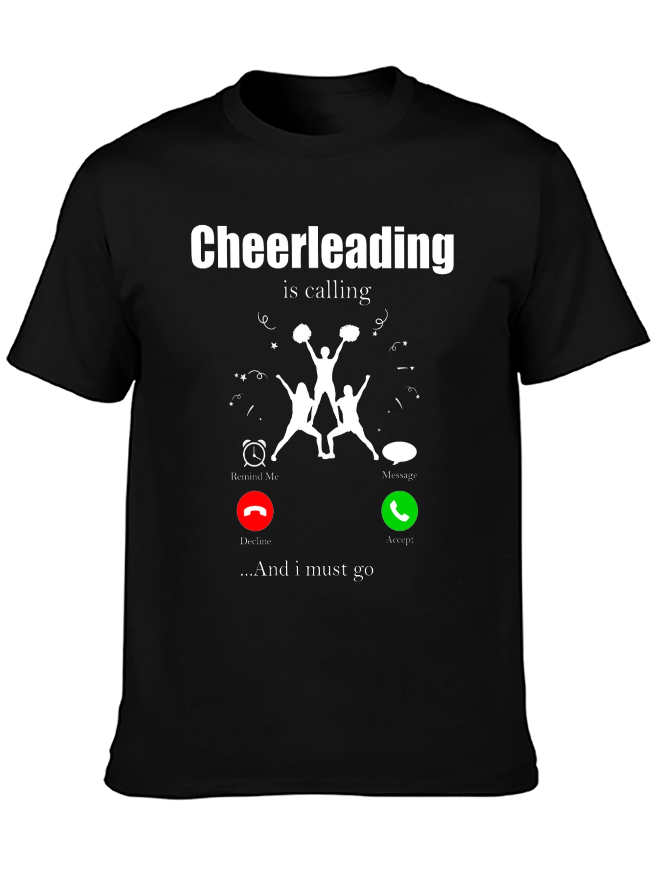 Cheerleading is Calling T-Shirt