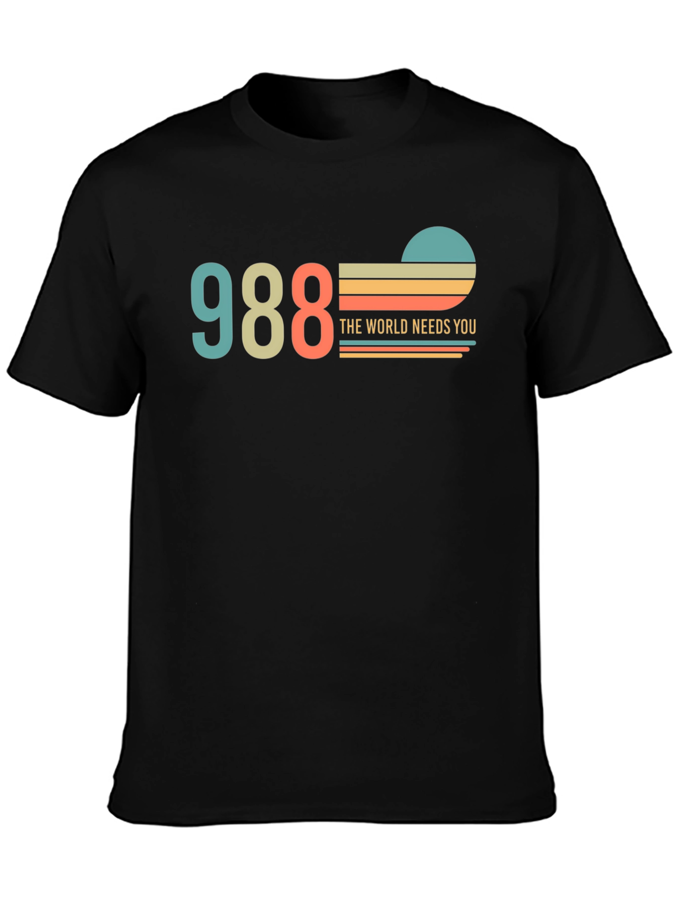 988 The World Needs You Graphic T-Shirt