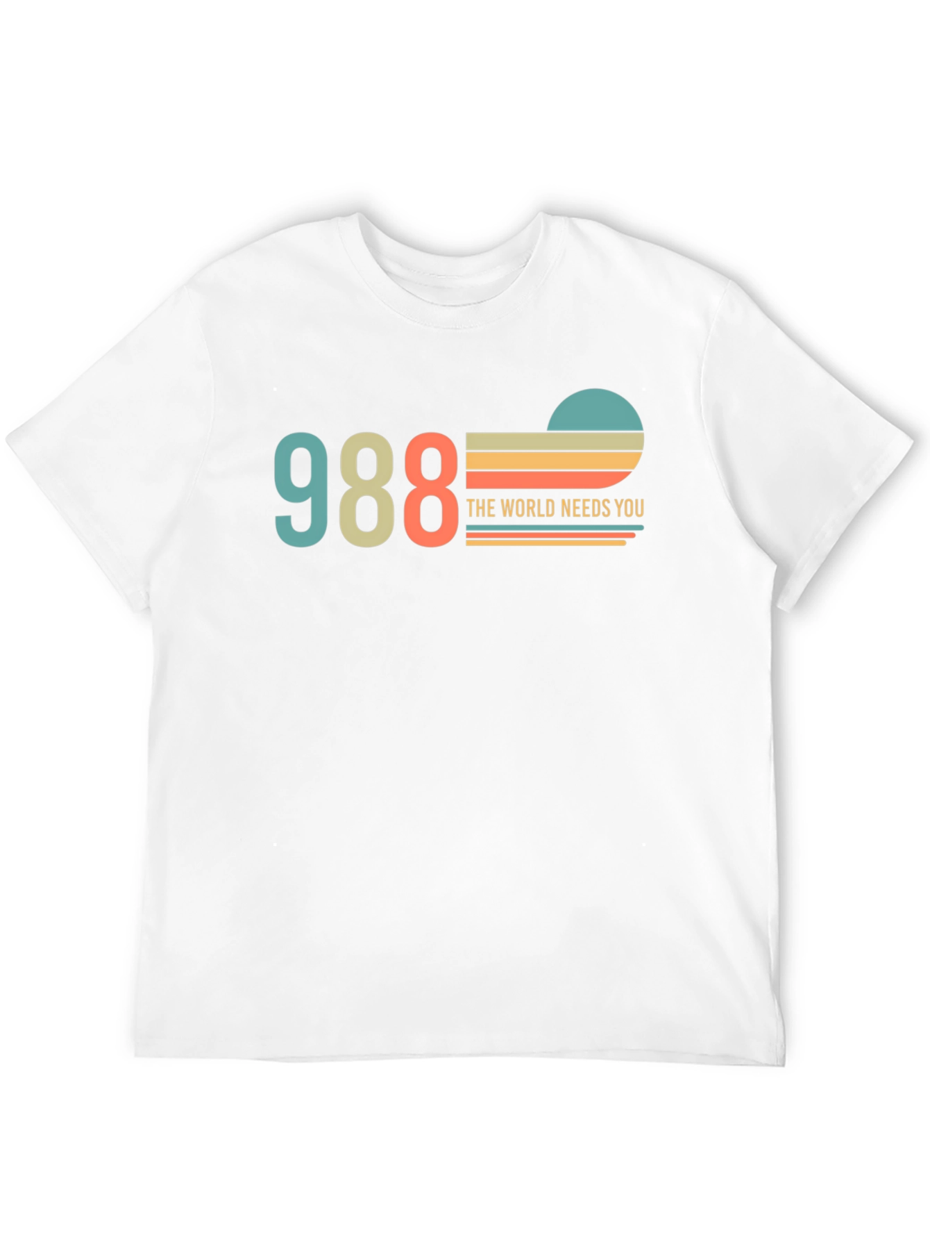 988 The World Needs You Graphic T-Shirt