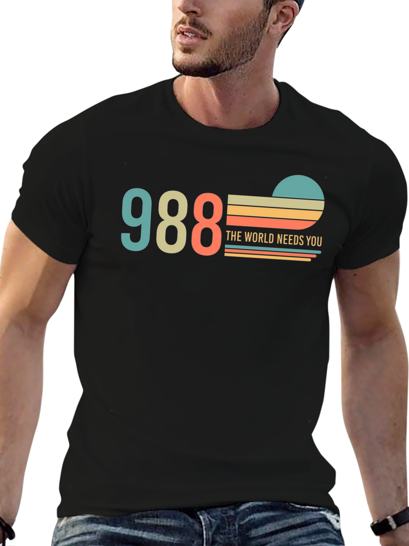 988 The World Needs You Graphic T-Shirt