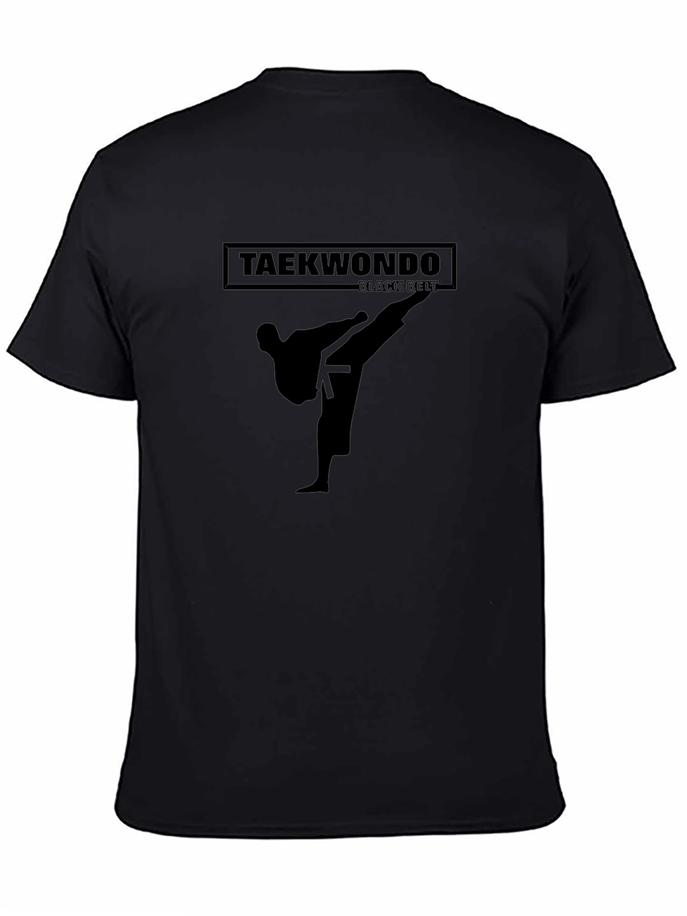 Taekwondo Black Belt T-Shirt - Martial Arts Design