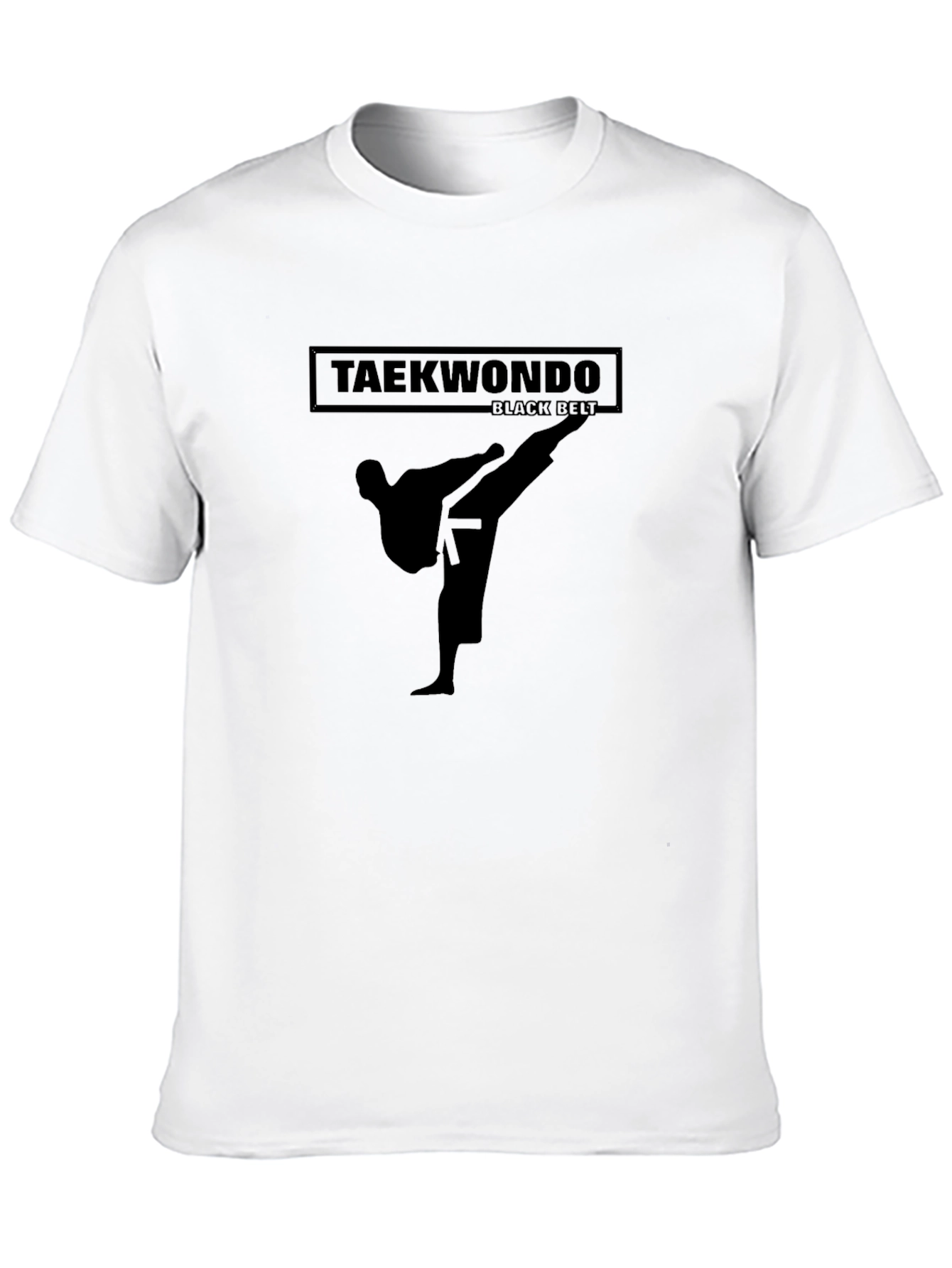 Taekwondo Black Belt T-Shirt - Martial Arts Design