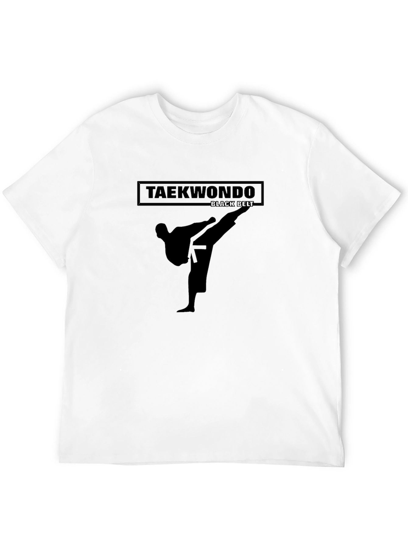 Taekwondo Black Belt T-Shirt - Martial Arts Design